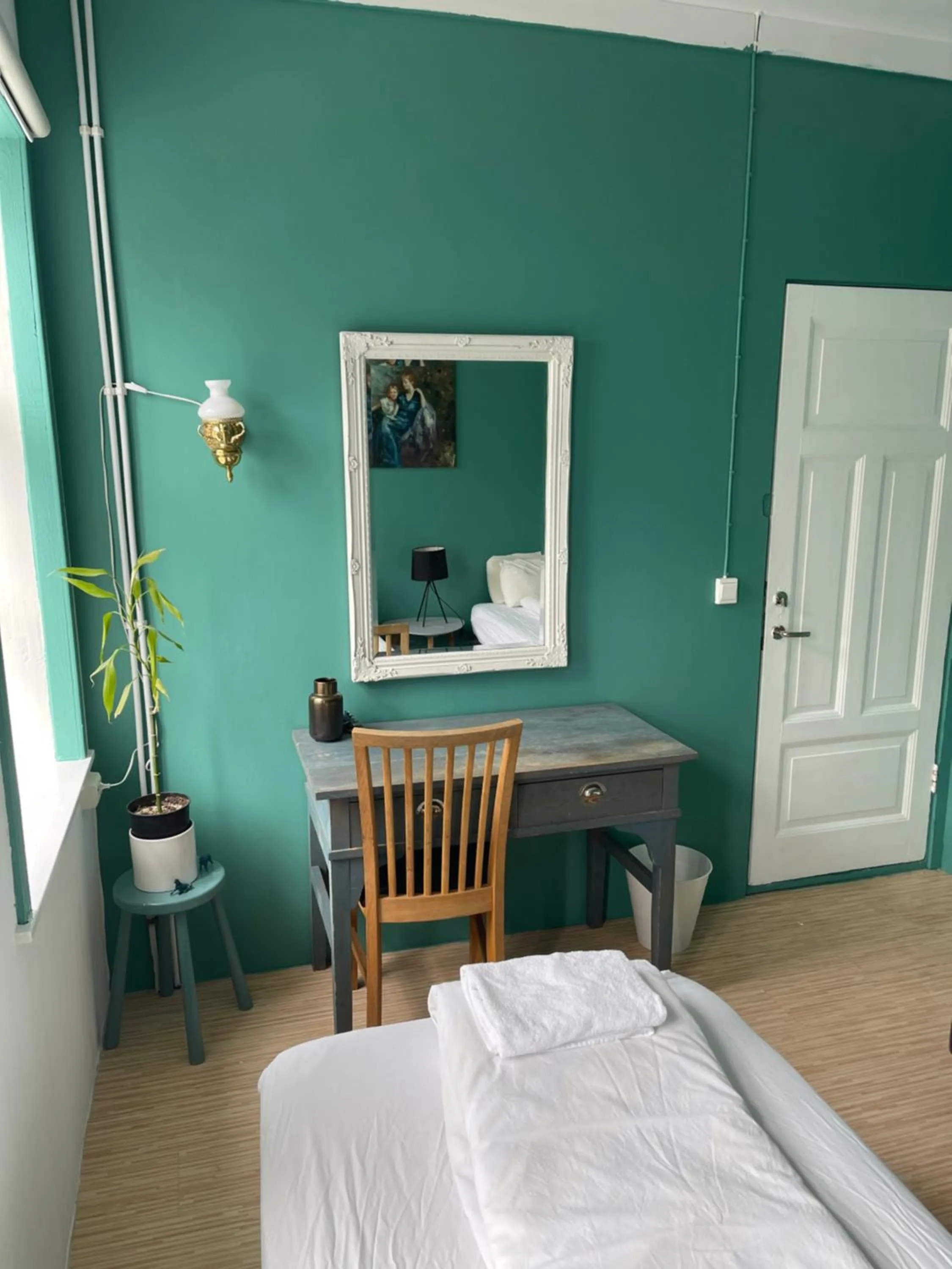 Bed in Mánagisting Guesthouse