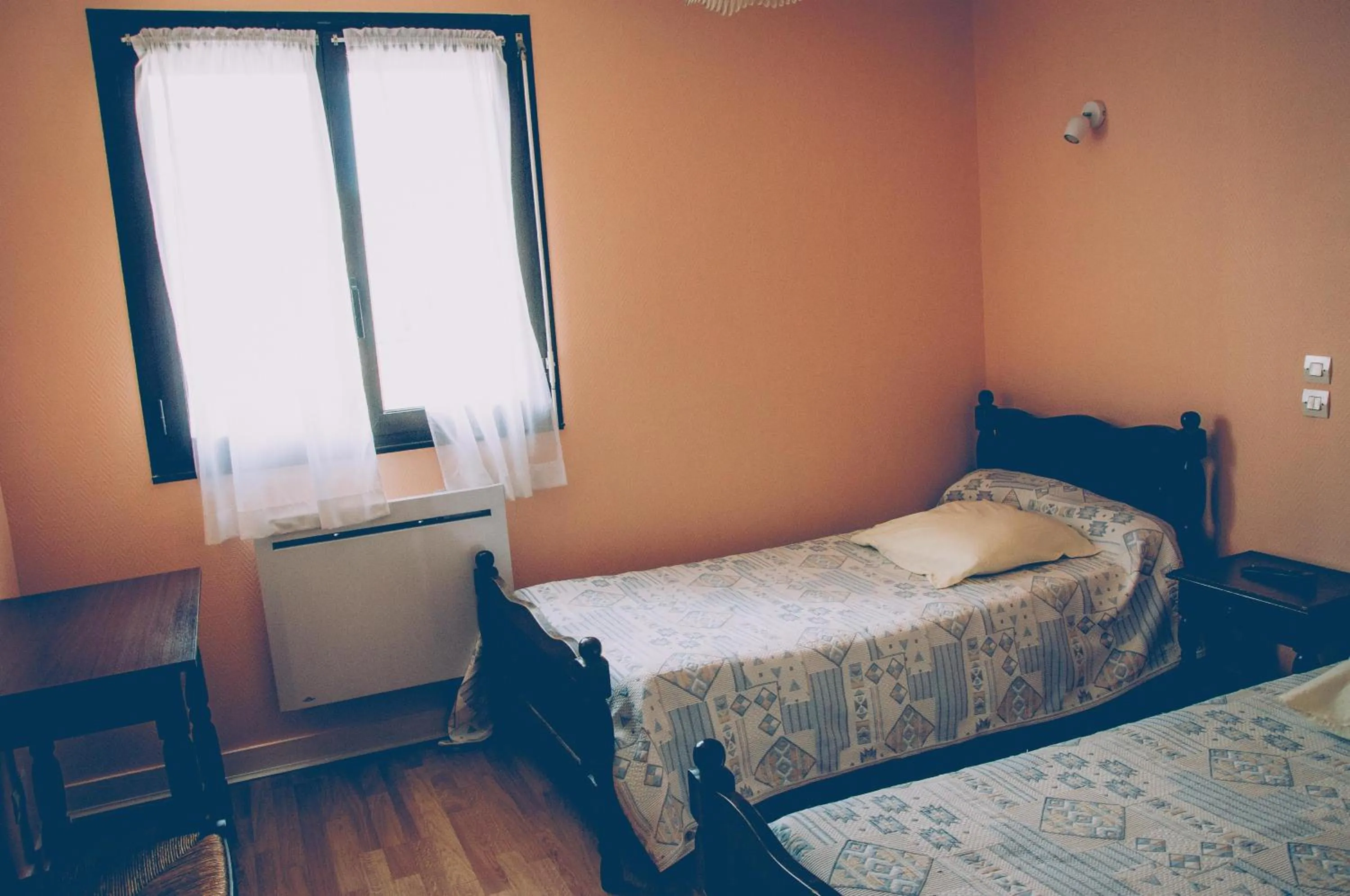 Bed in Hotel Restaurant Maurice