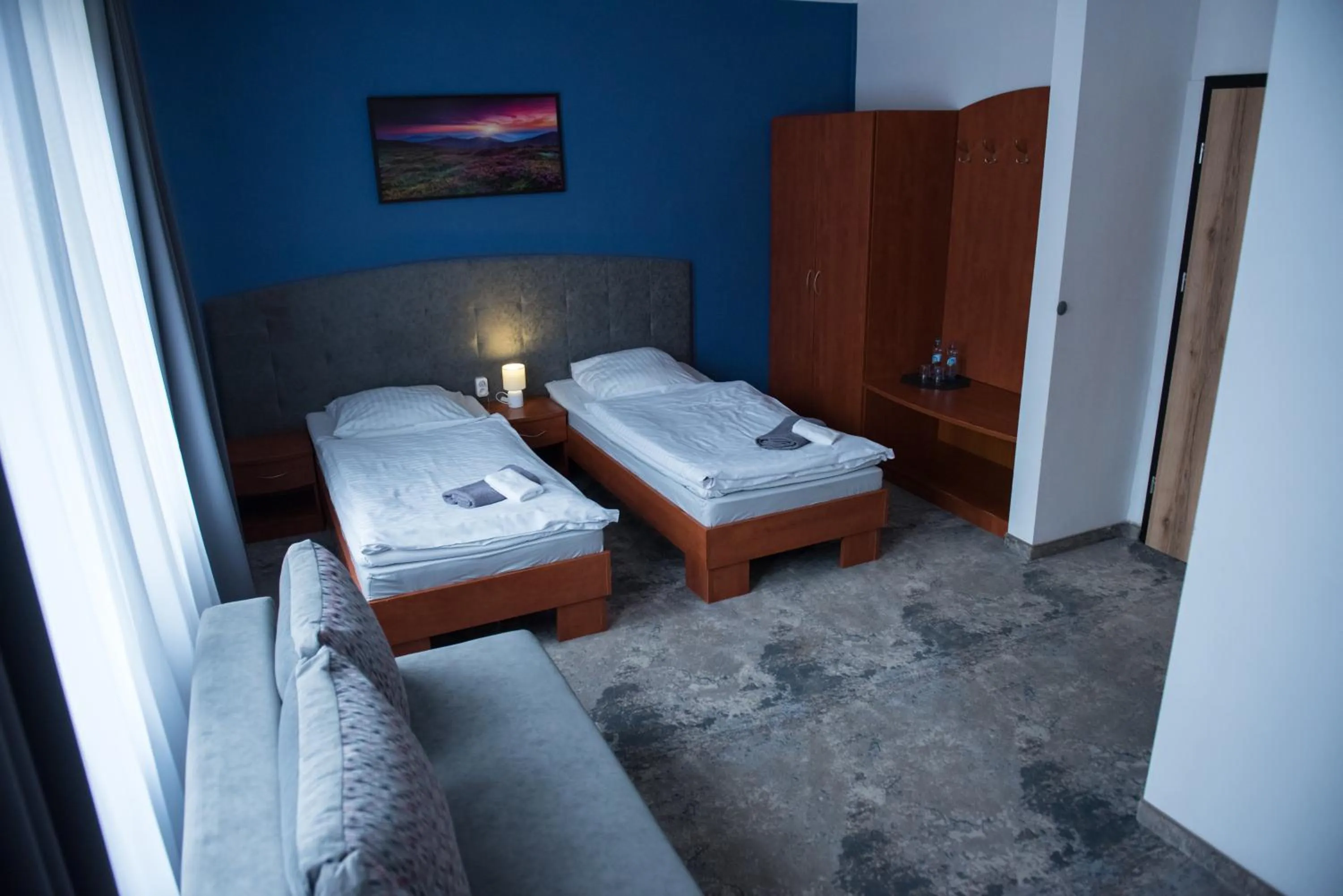 Bed in Hotel Paradiso