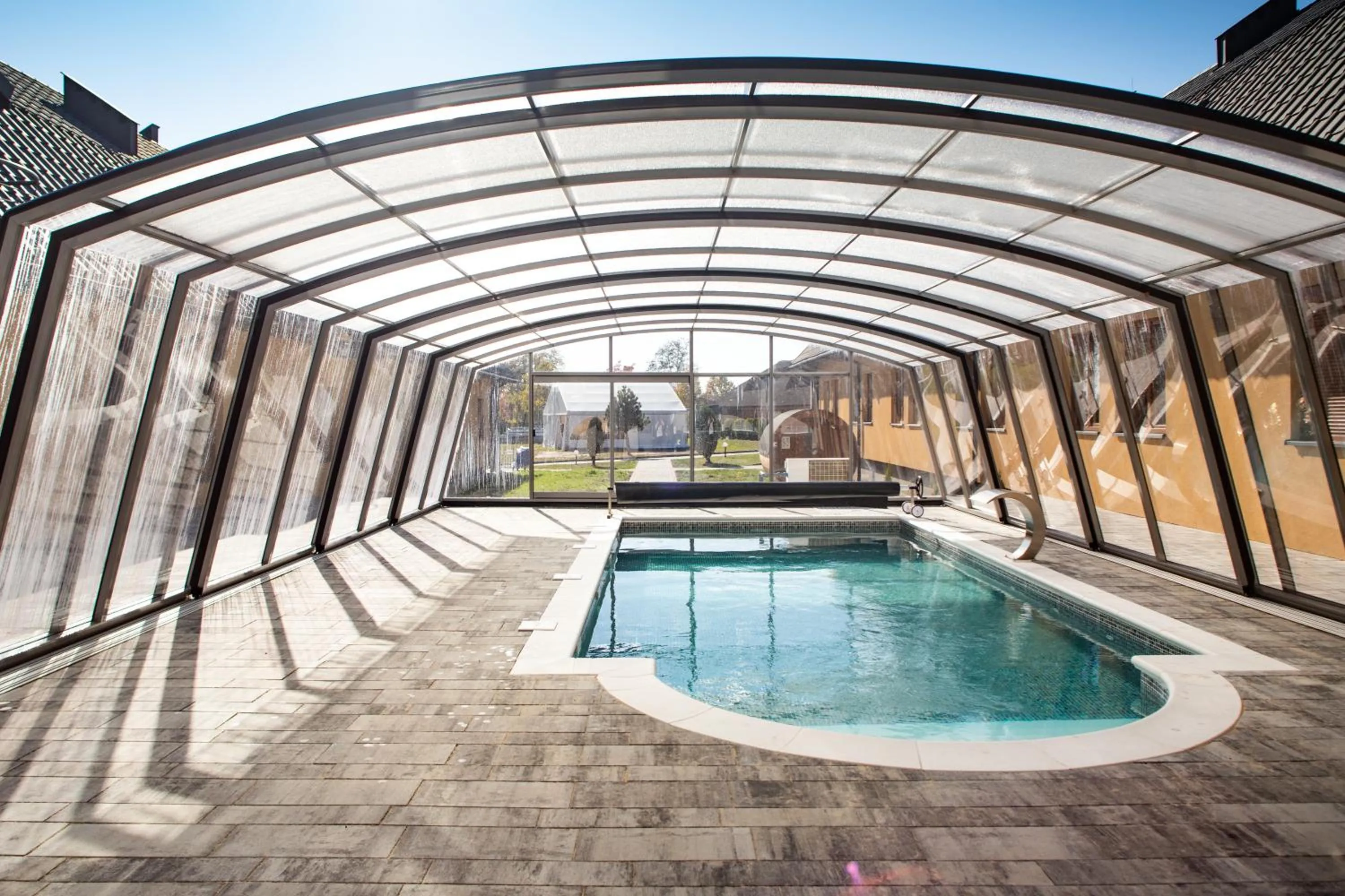 Patio in Hotel Paradiso