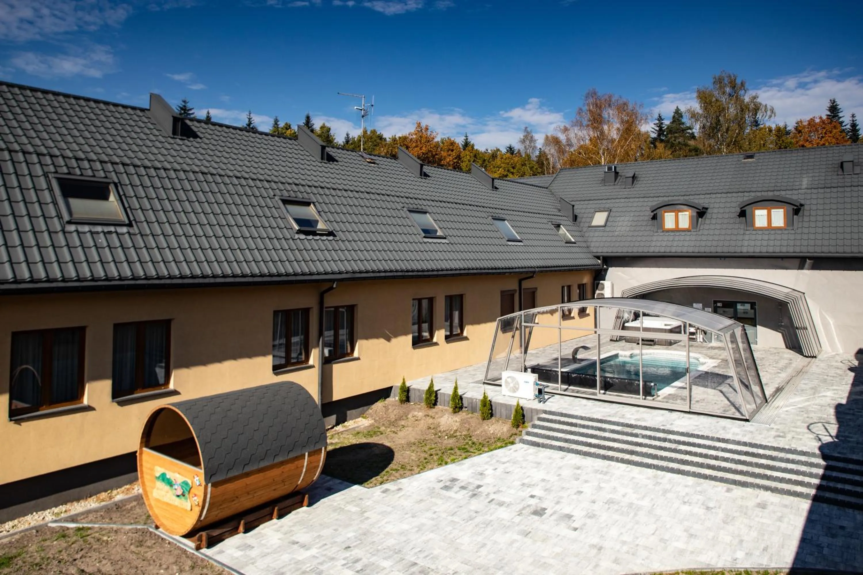 Property building in Hotel Paradiso