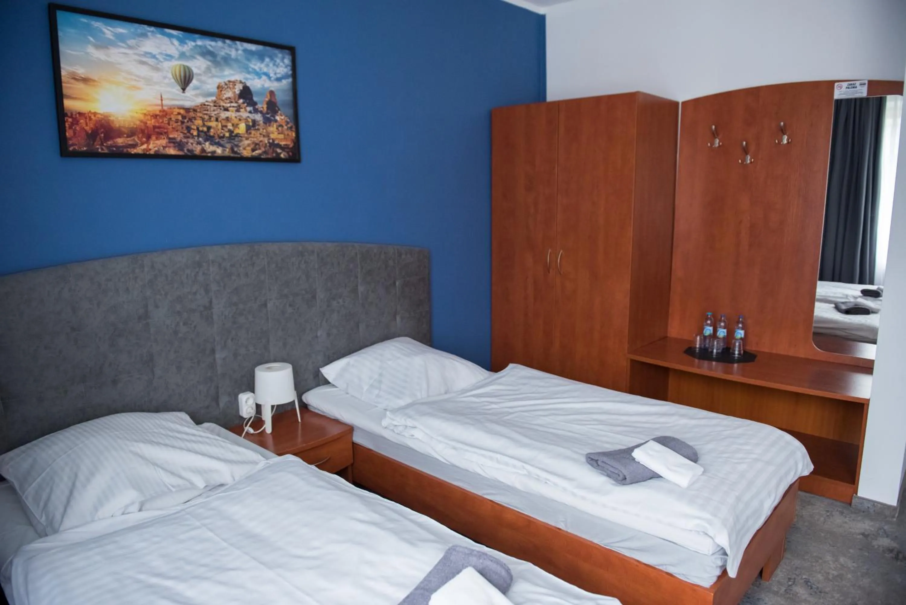 Bed in Hotel Paradiso