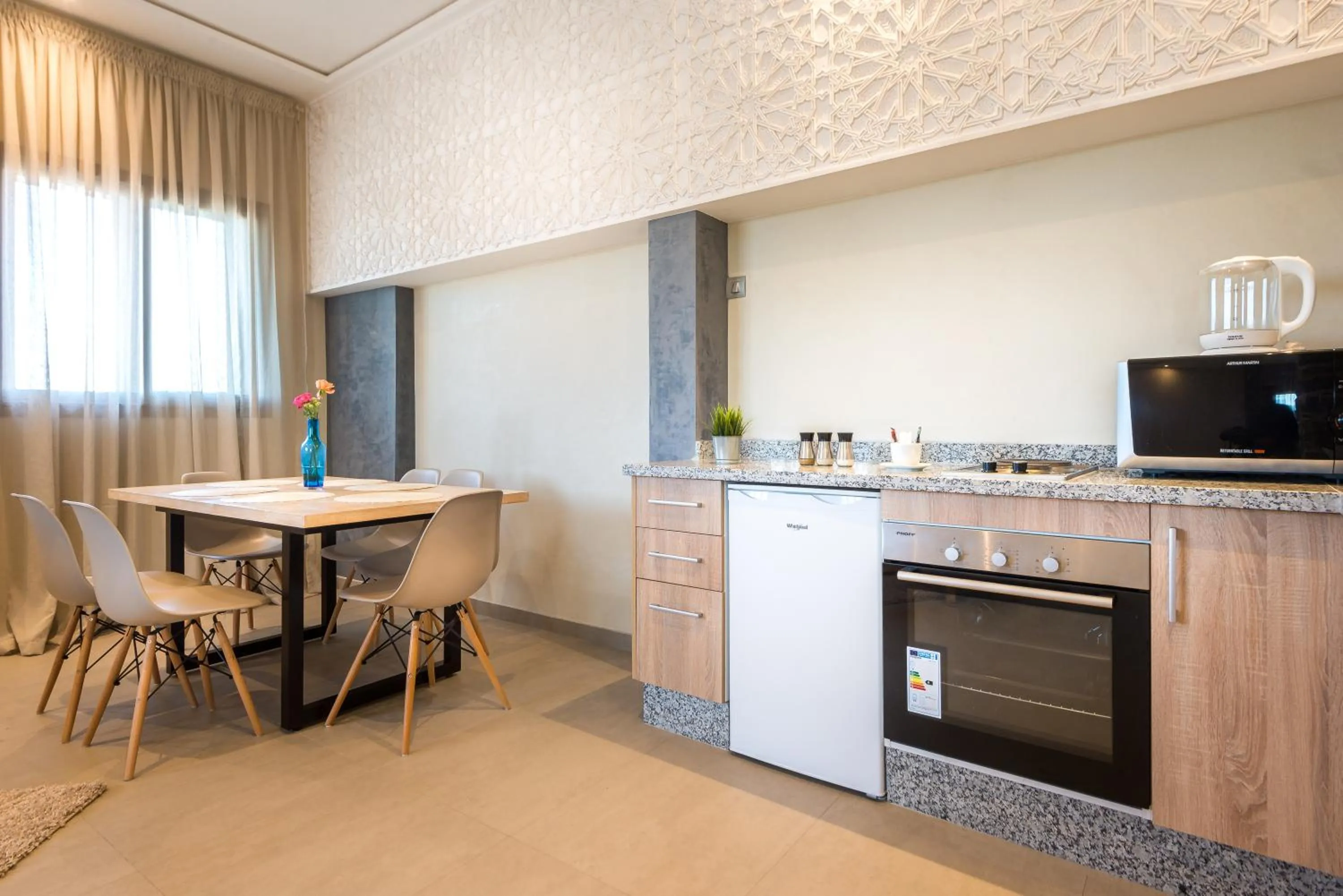 Kitchen or kitchenette in BnB MEDINA