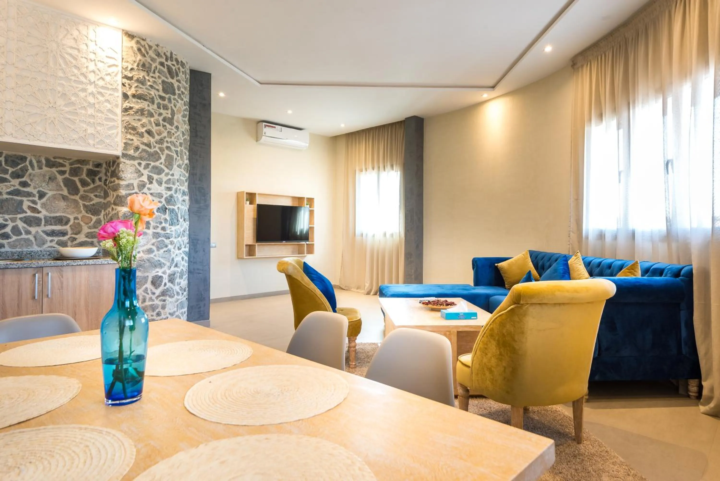 Dining area in BnB MEDINA