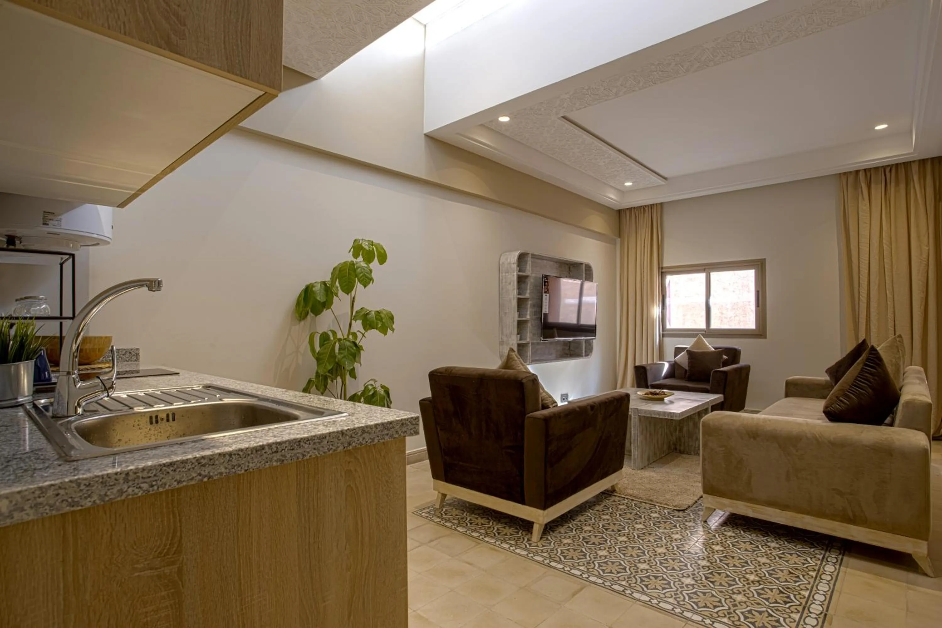 Kitchen or kitchenette in BnB MEDINA