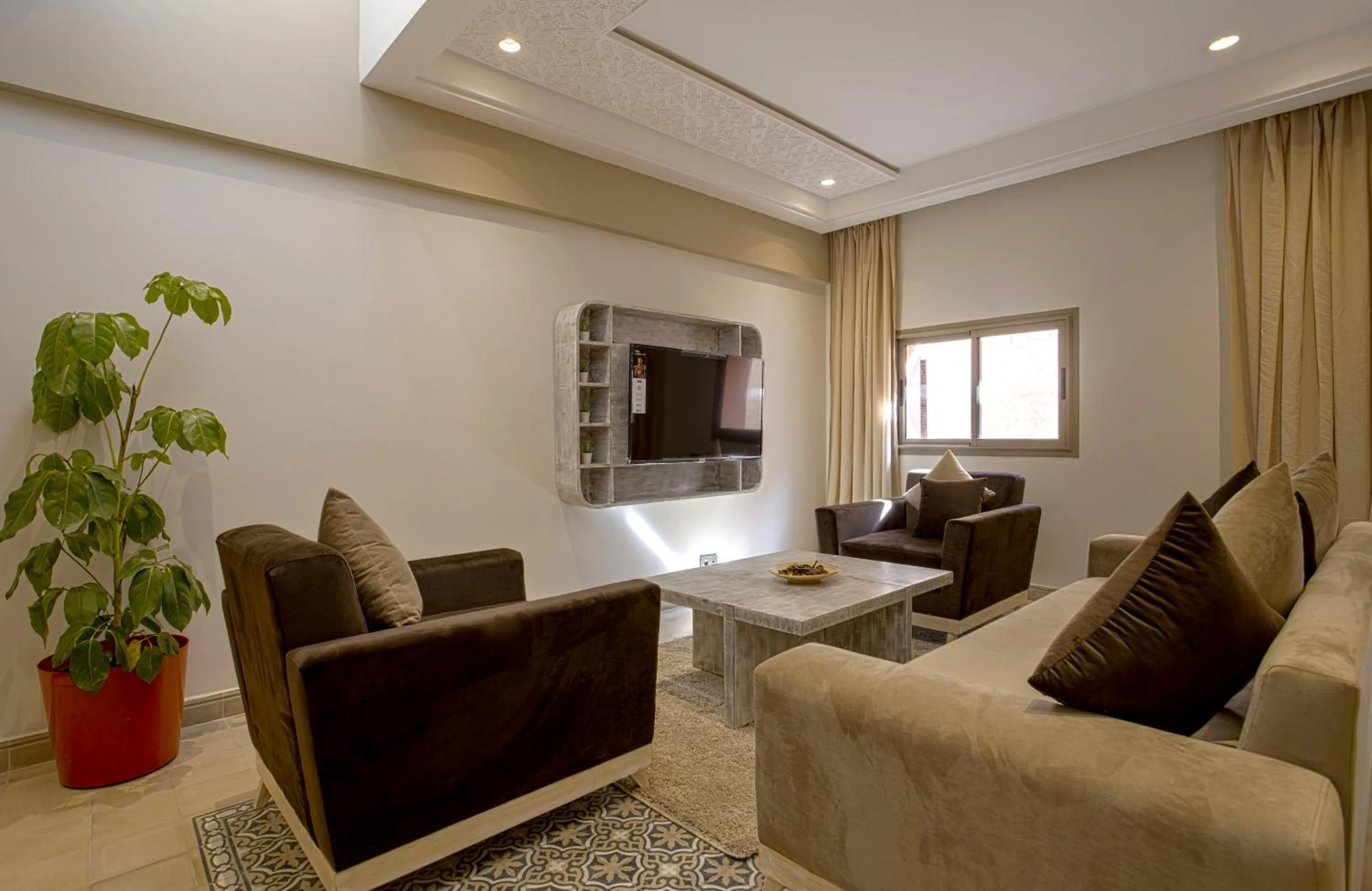 Living room in BnB MEDINA