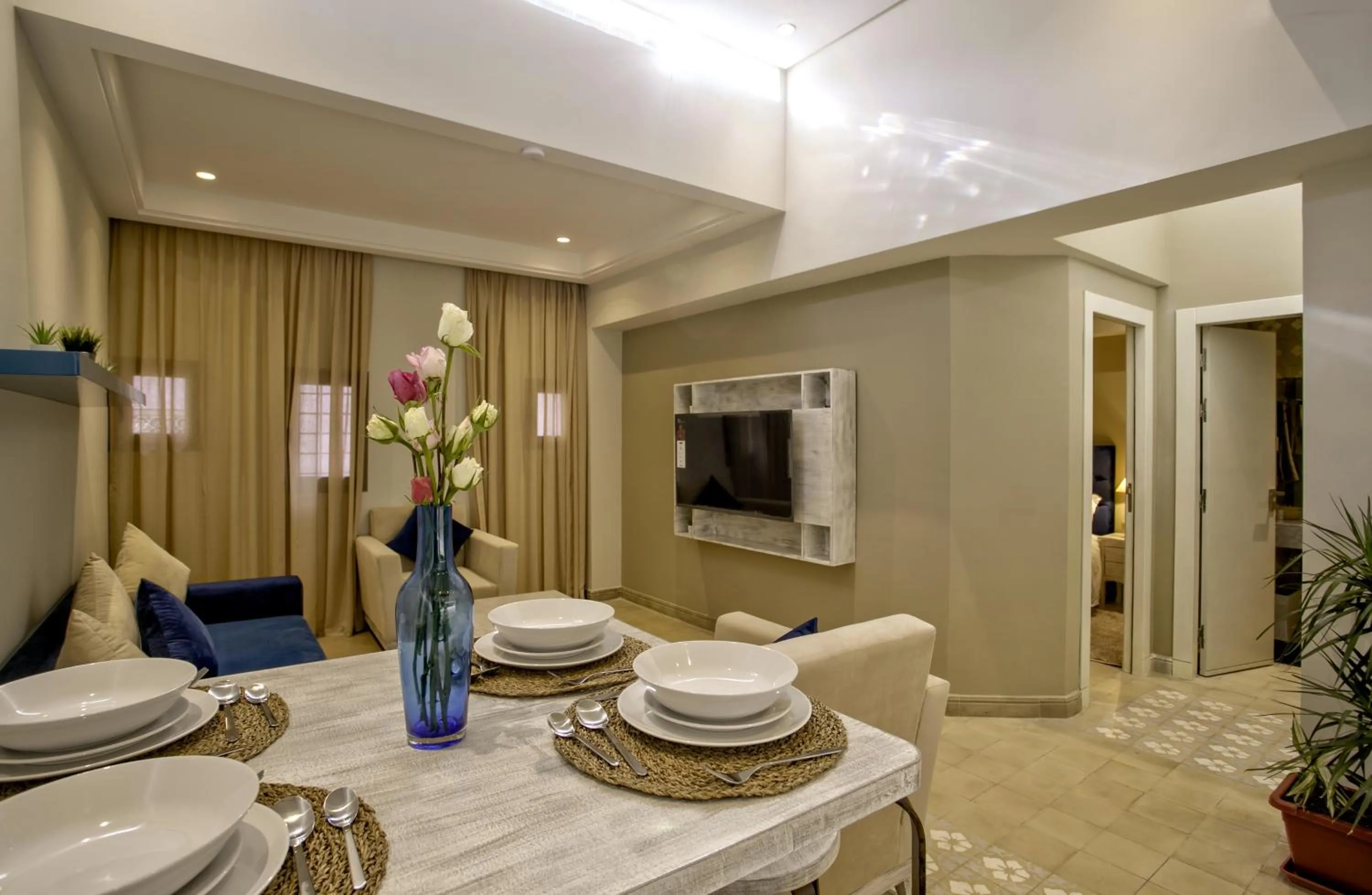 Living room in BnB MEDINA