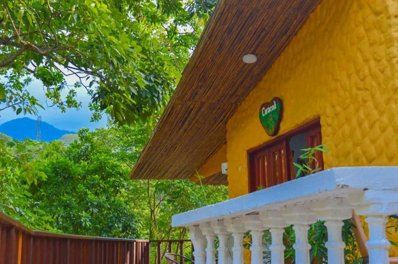 Balcony/Terrace in Eco Hostal Kuima