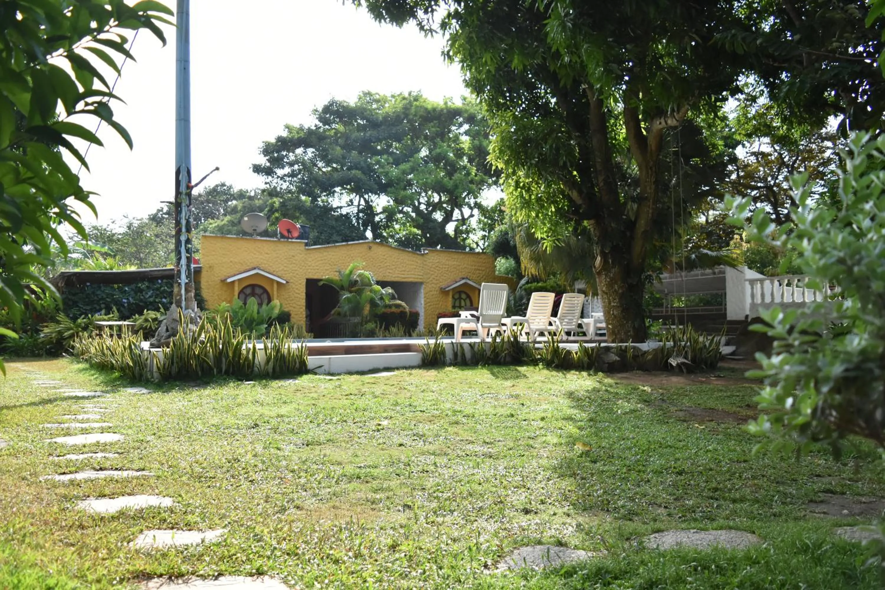 Garden in Eco Hostal Kuima