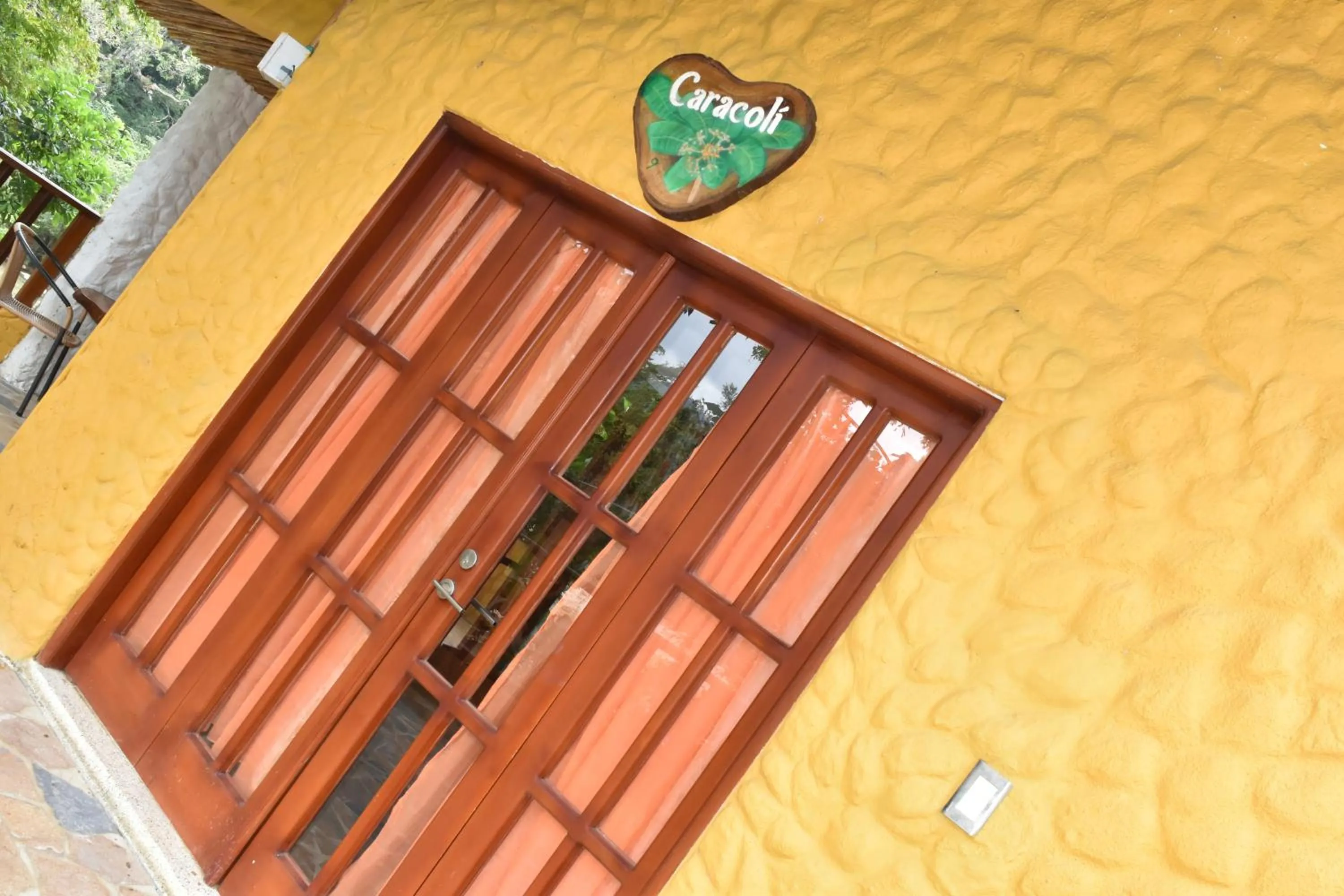 Facade/entrance in Eco Hostal Kuima