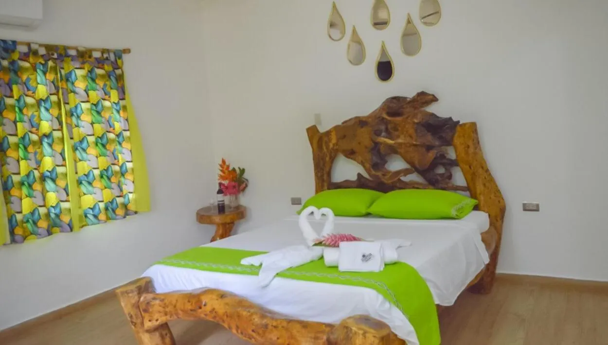 Bed in Eco Hostal Kuima