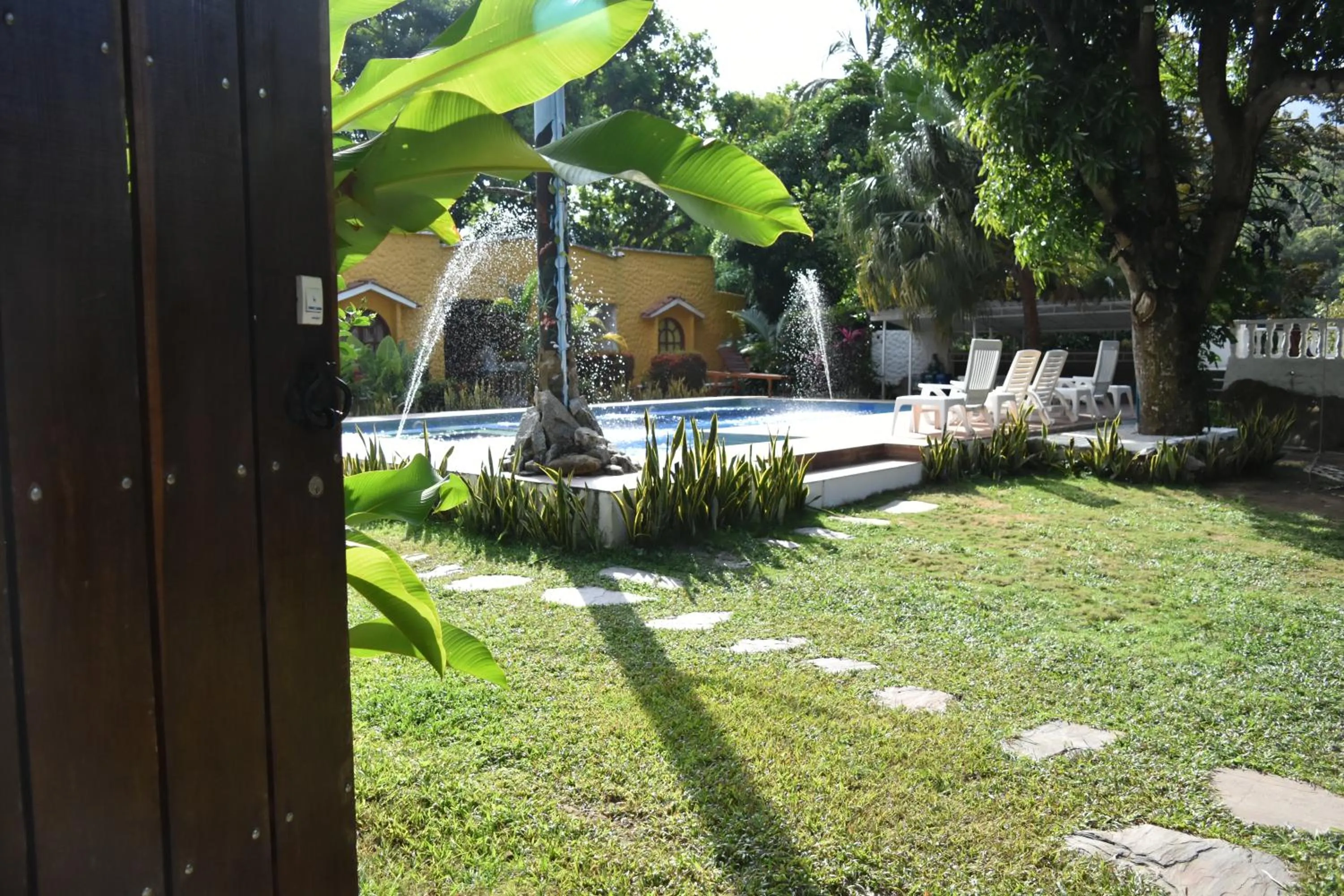 Garden in Eco Hostal Kuima