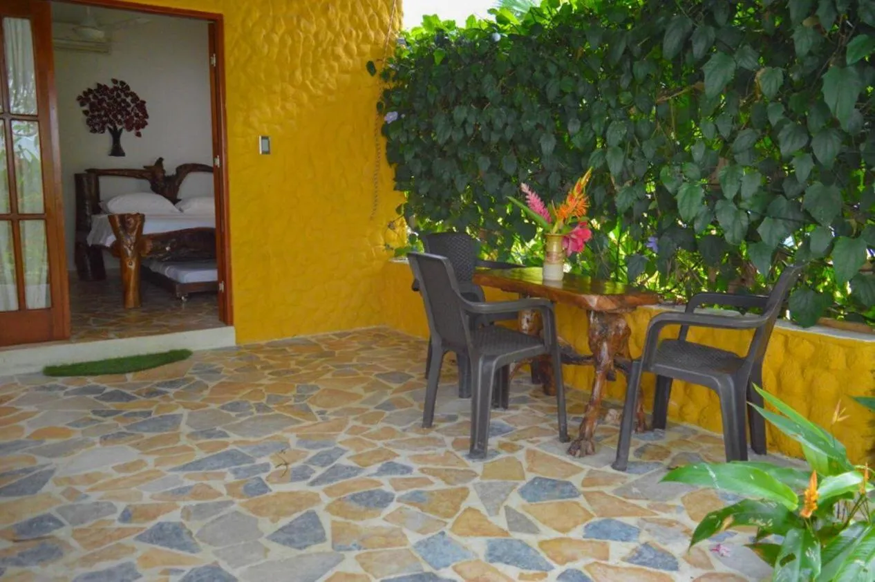 Patio in Eco Hostal Kuima