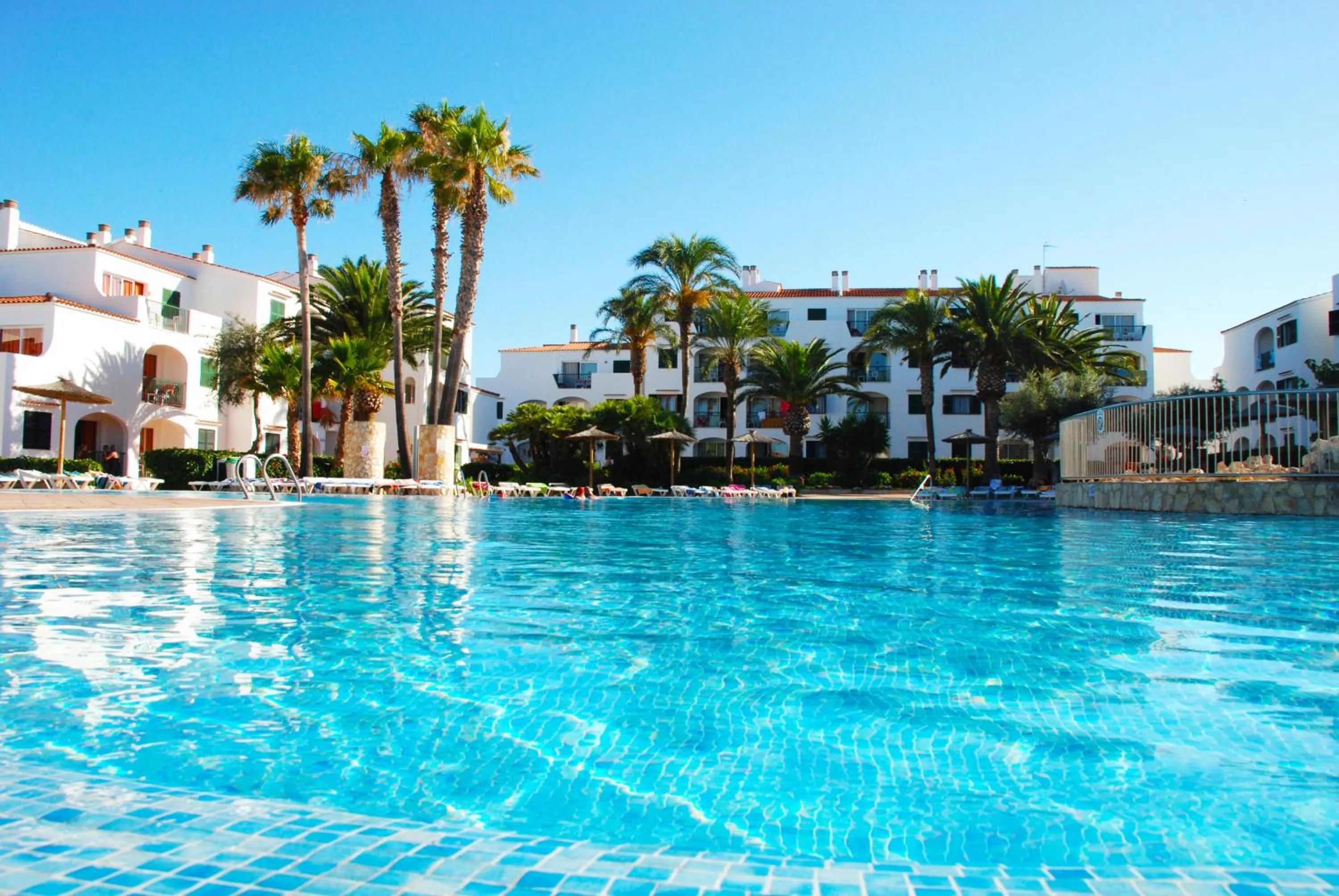 Swimming pool in Apartamentos Vista Blanes
