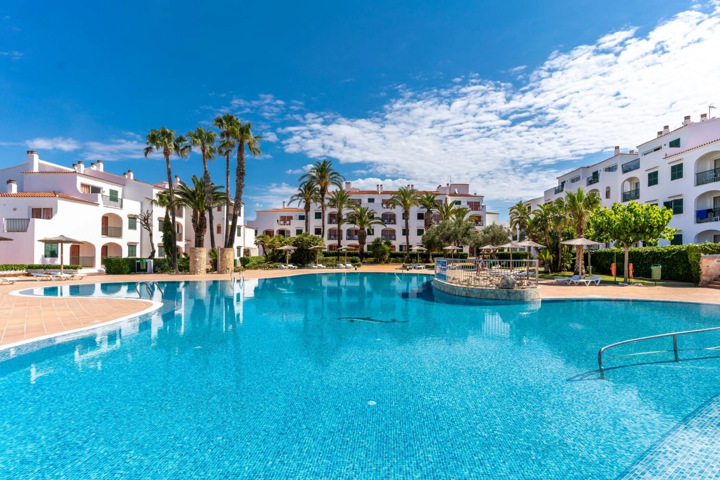 Swimming pool in Apartamentos Vista Blanes