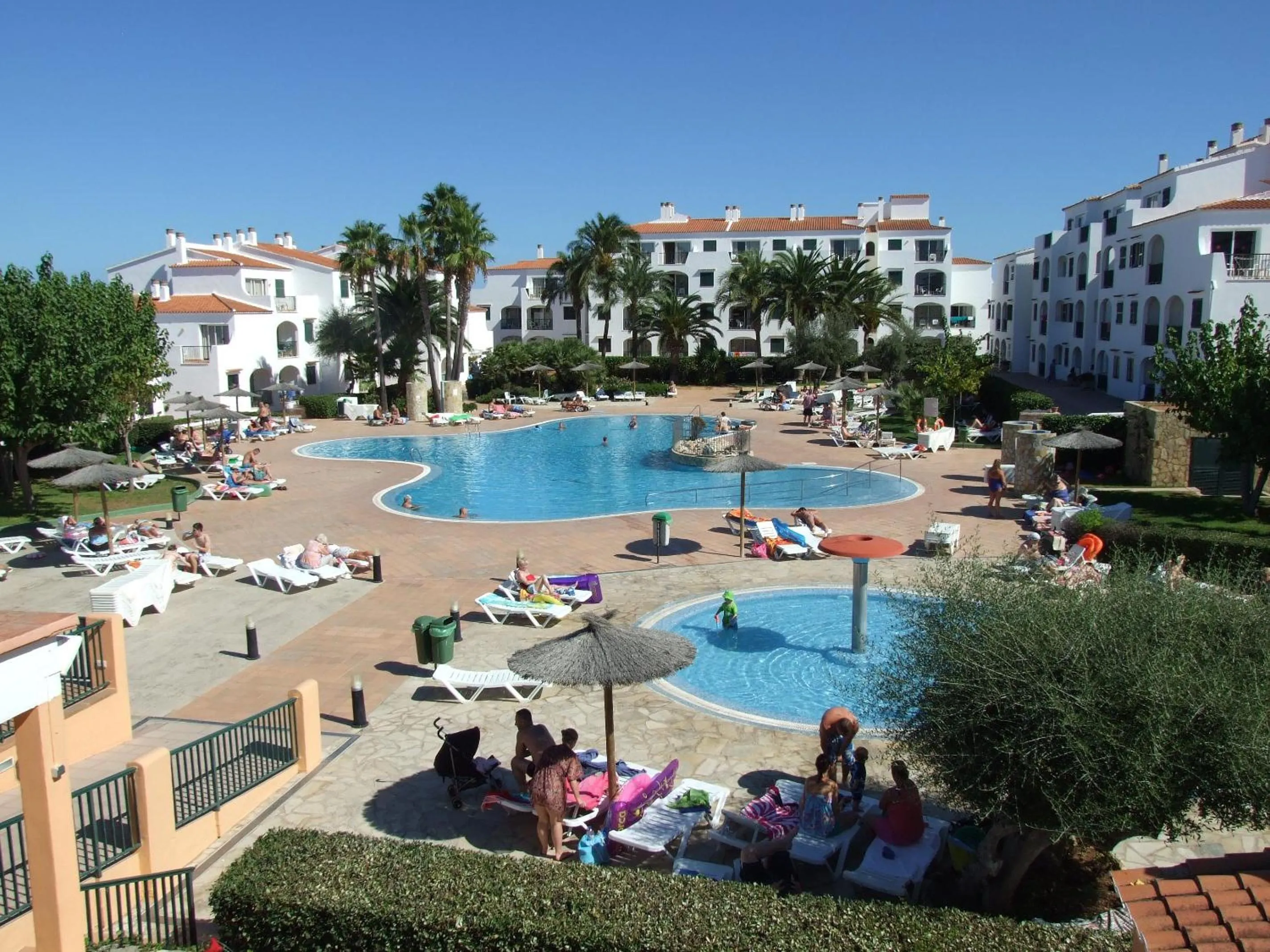 Swimming pool in Apartamentos Vista Blanes