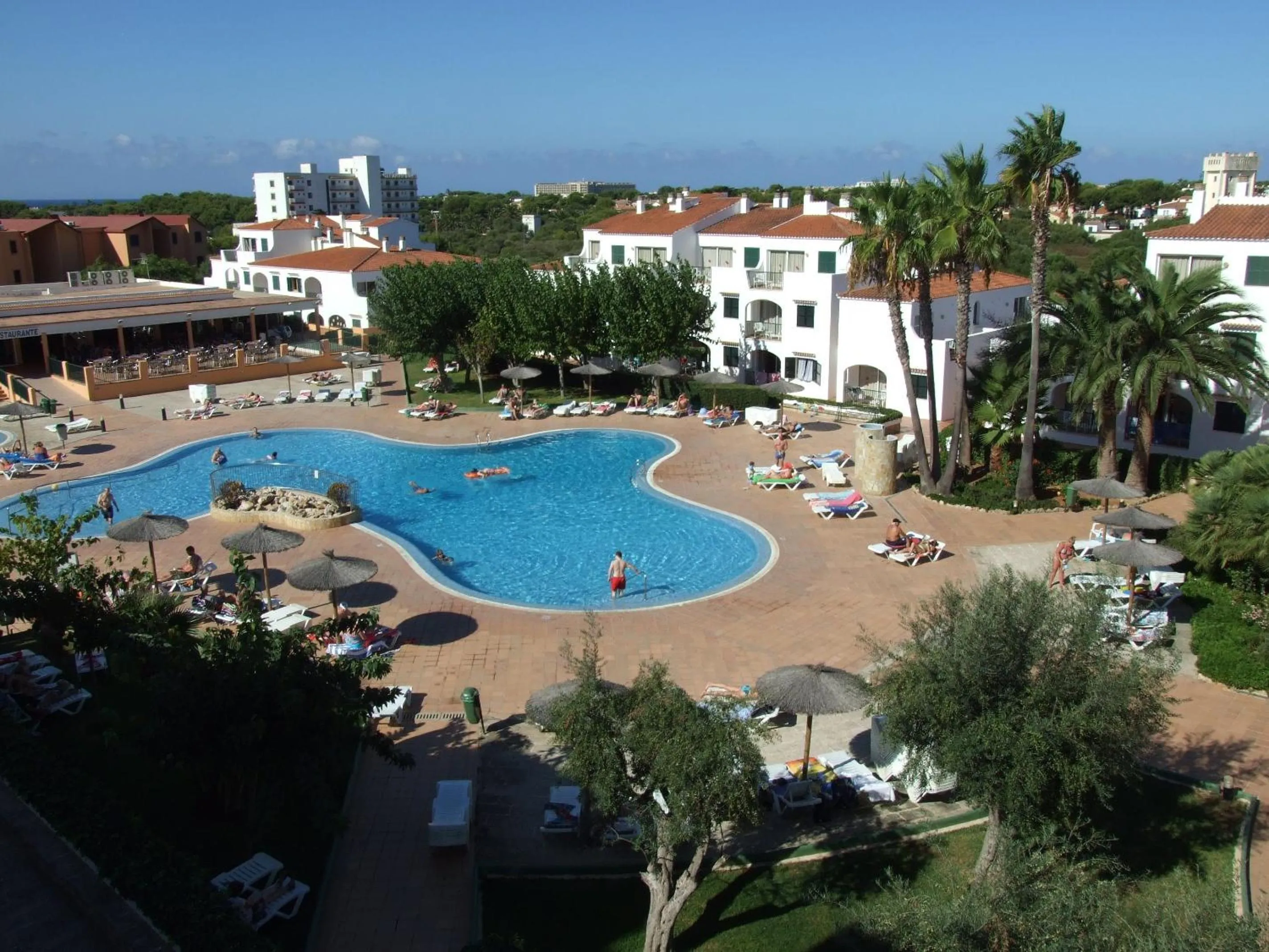 Swimming pool in Apartamentos Vista Blanes