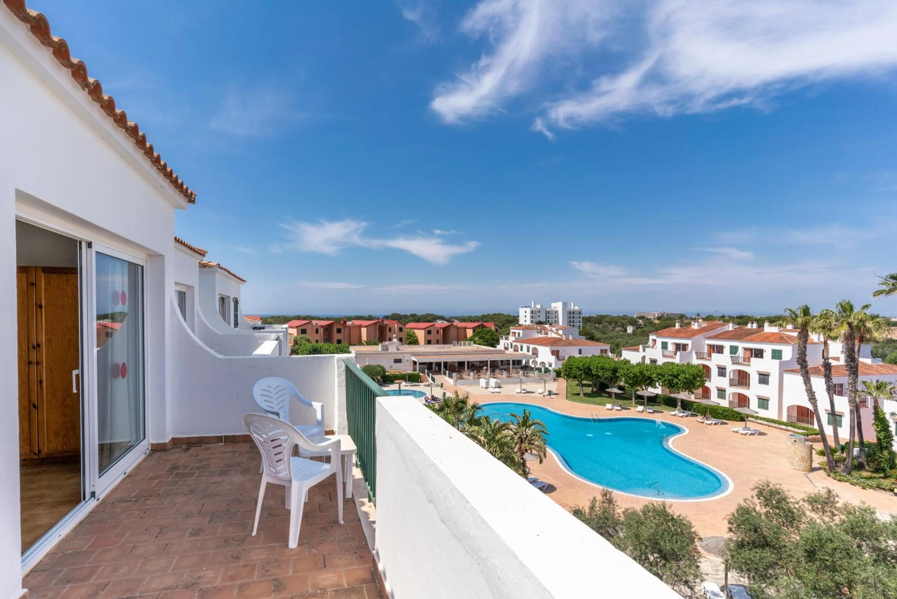 Garden view in Apartamentos Vista Blanes