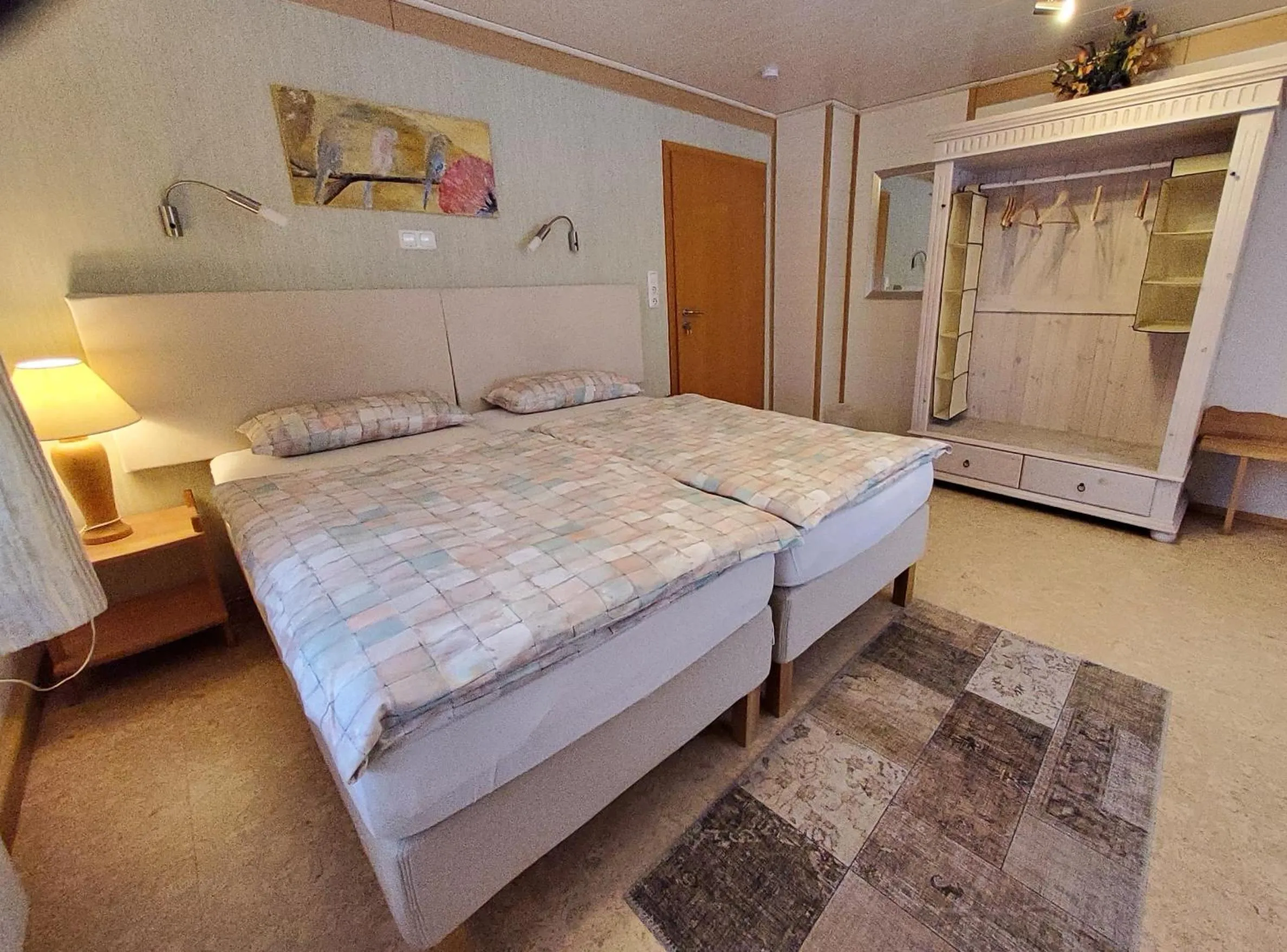 Bed in B & B Gästehaus Schmidt