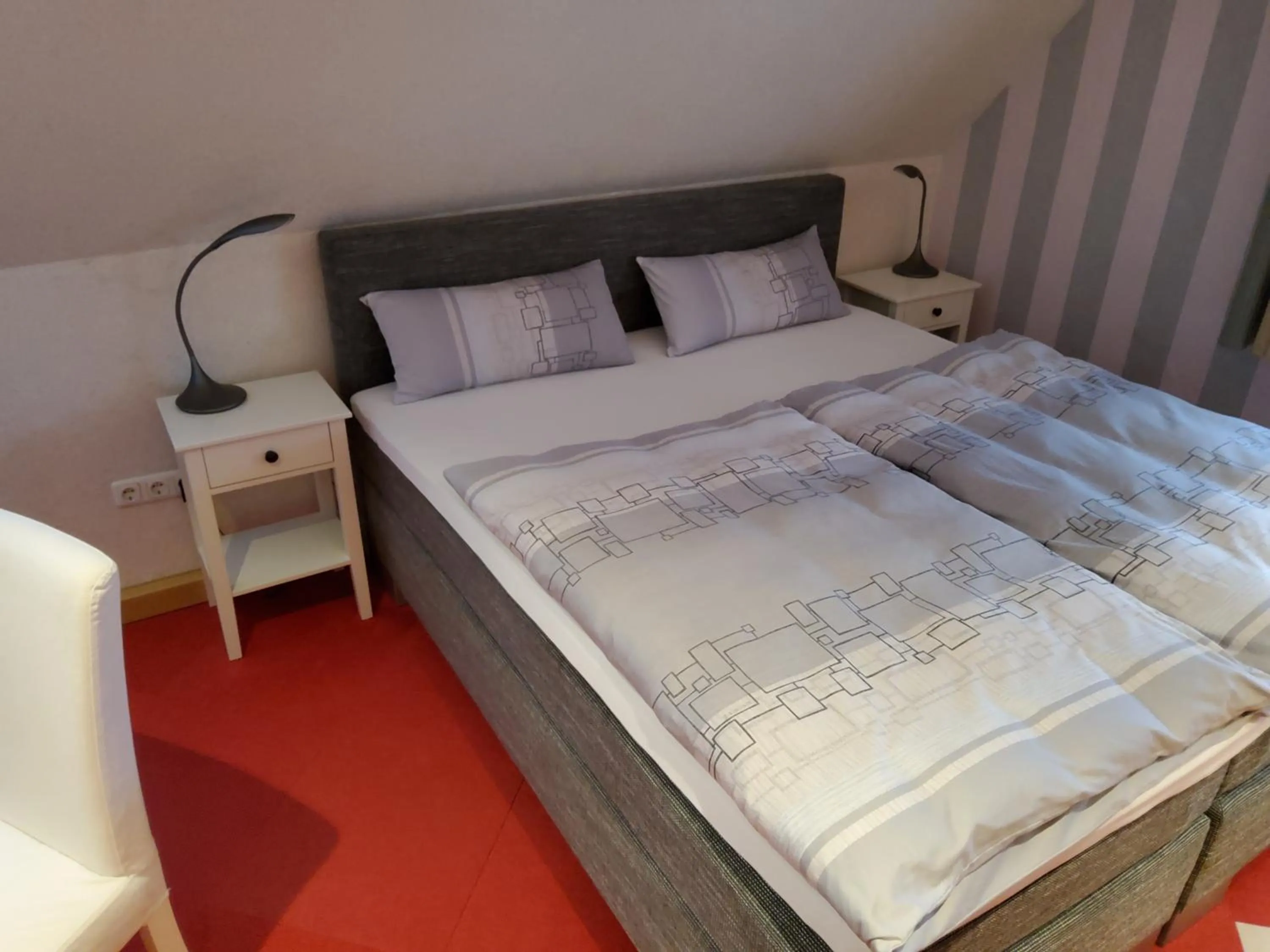 Bed in B & B Gästehaus Schmidt