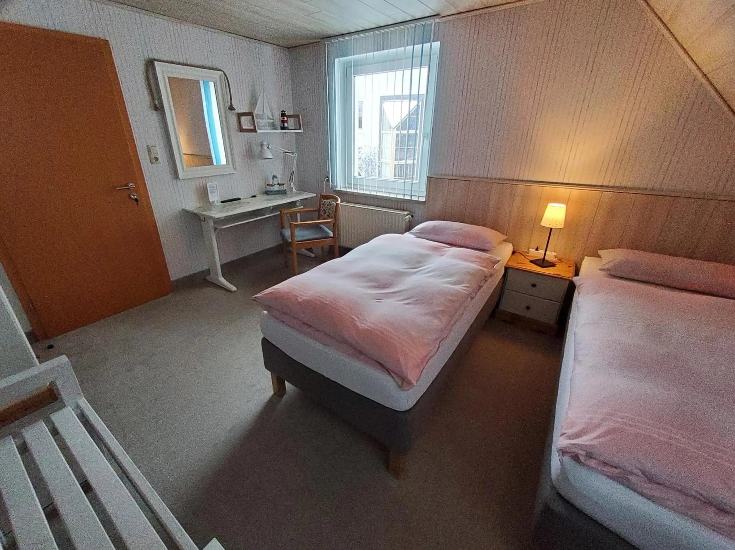 Bed in B & B Gästehaus Schmidt