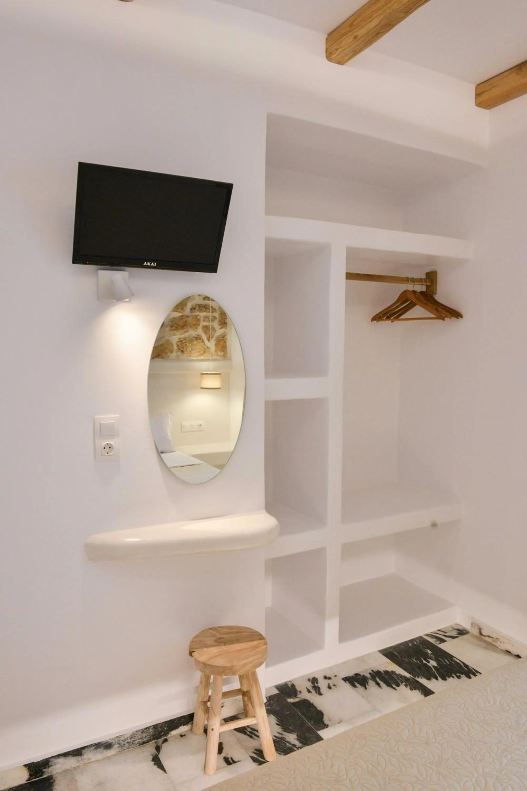 Bedroom in Dedalos Studios Naxos