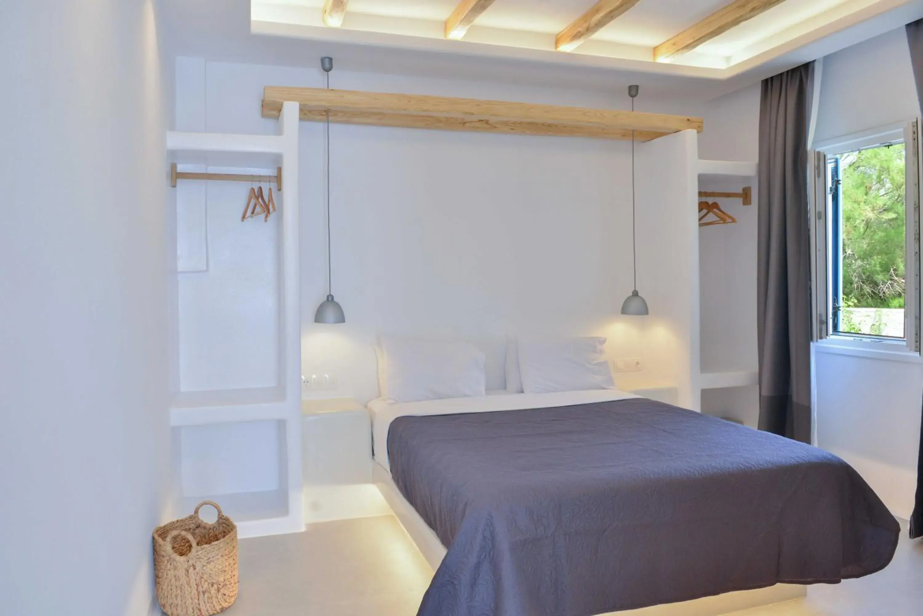 Deluxe Double Room with Balcony in Dedalos Studios Naxos Deluxe Double Room with Balcony in Dedalos Studios Naxos
