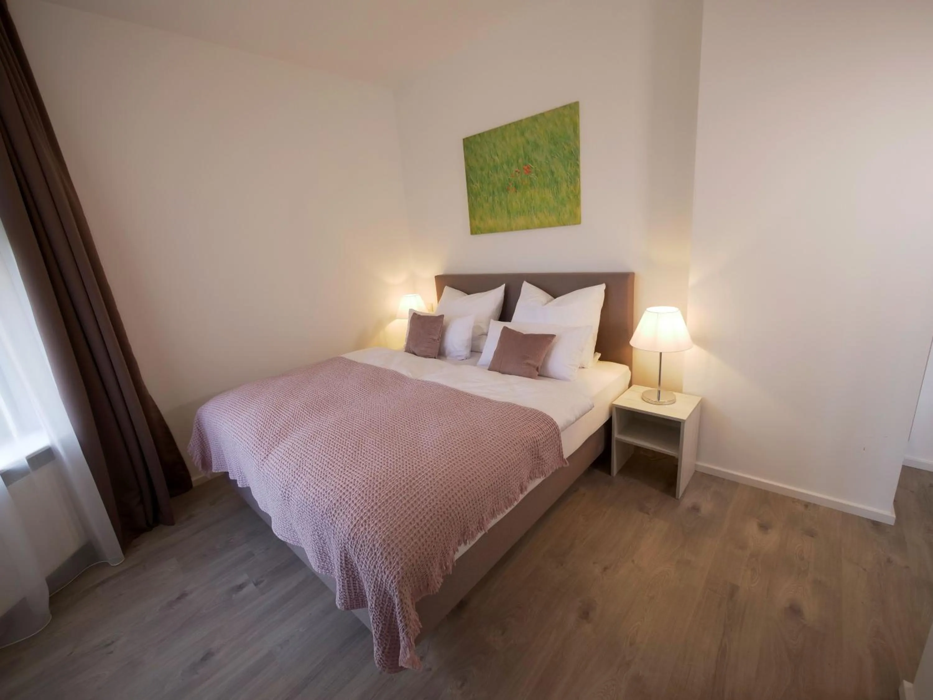 Photo of the whole room, Bed in Oberwaldhaus