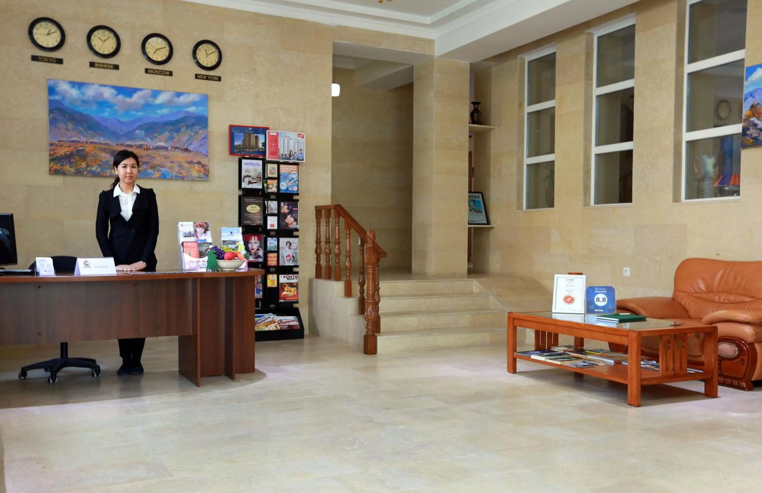 Lobby or reception in Soluxe Hotel