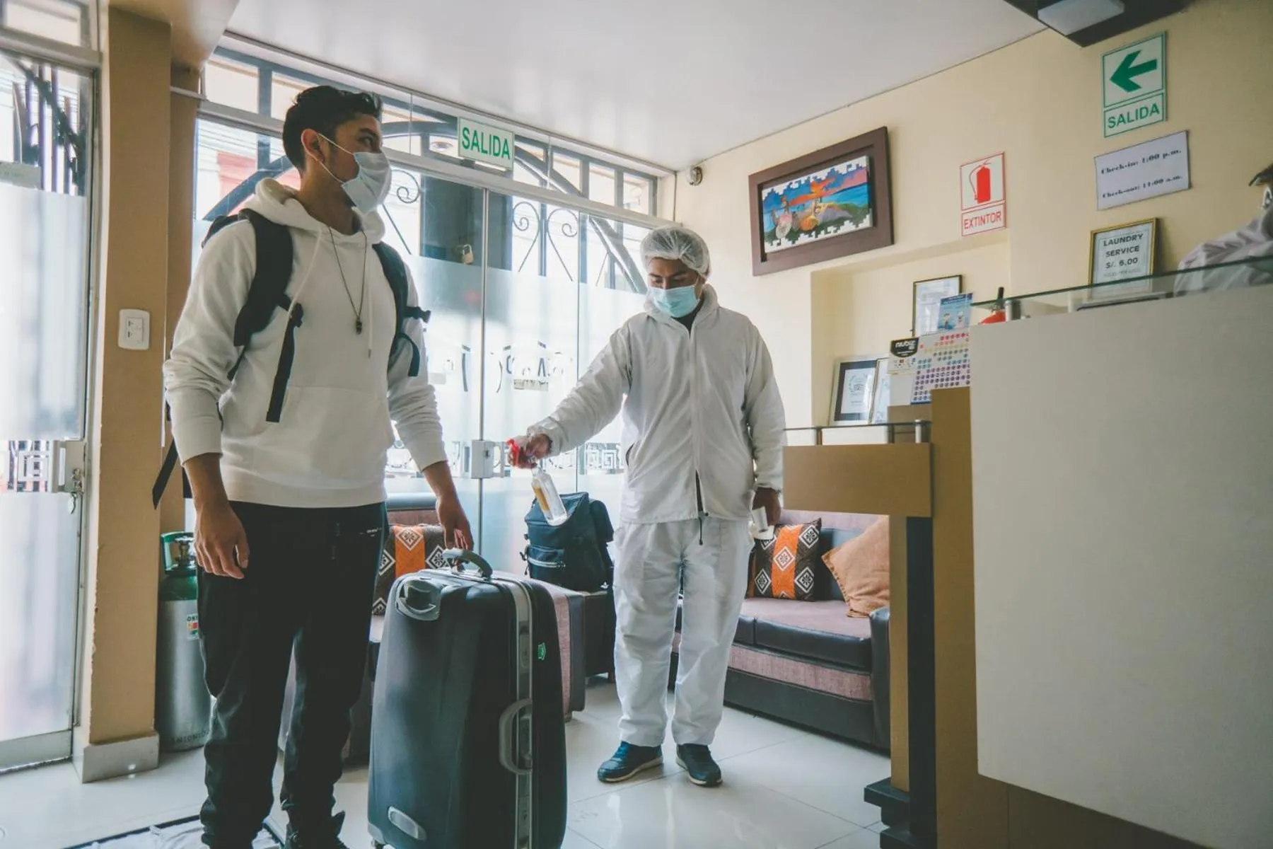 Lobby or reception in Kaaro Hotel Puno