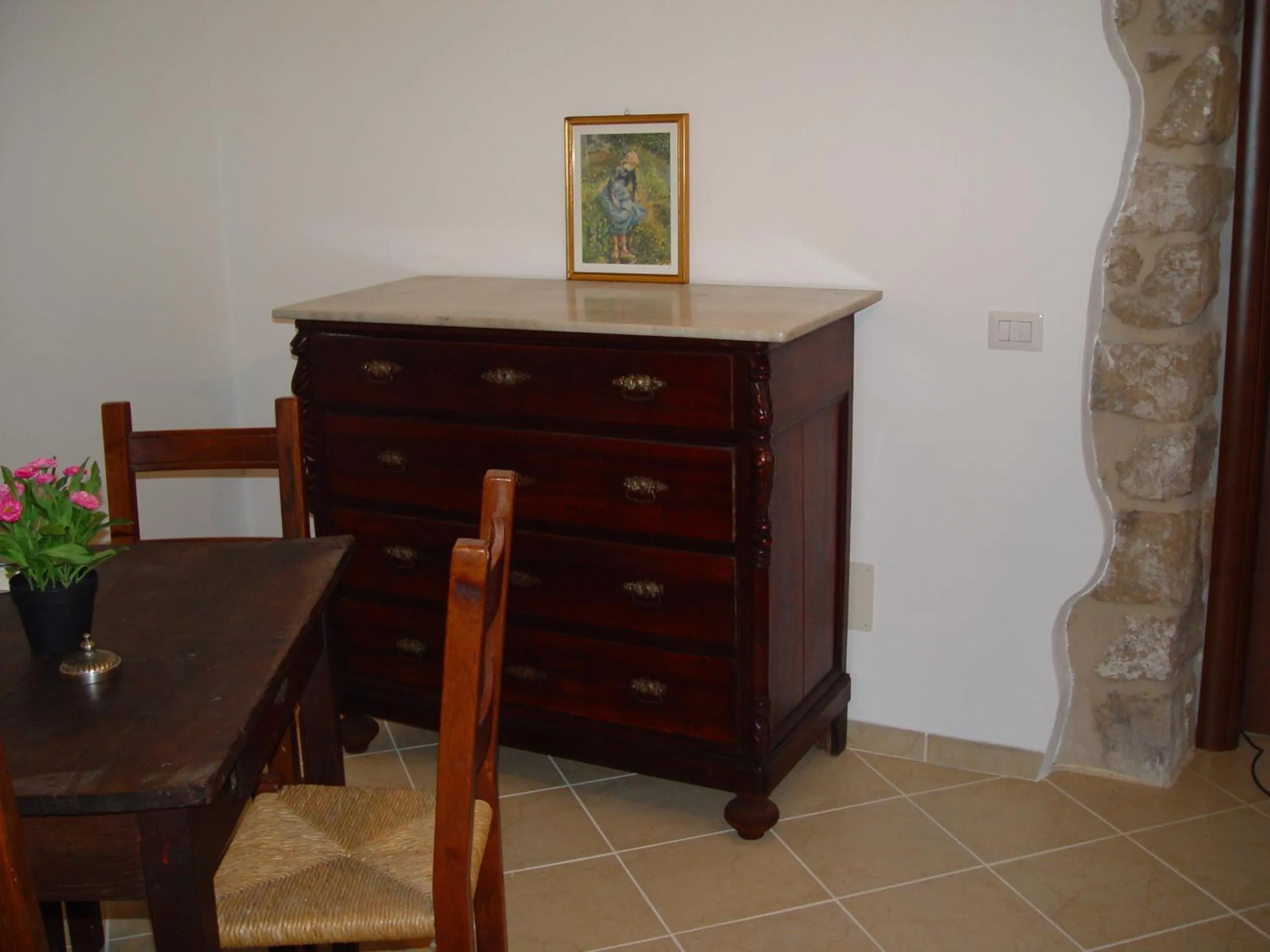 Decorative detail in B&B Dell' Artista