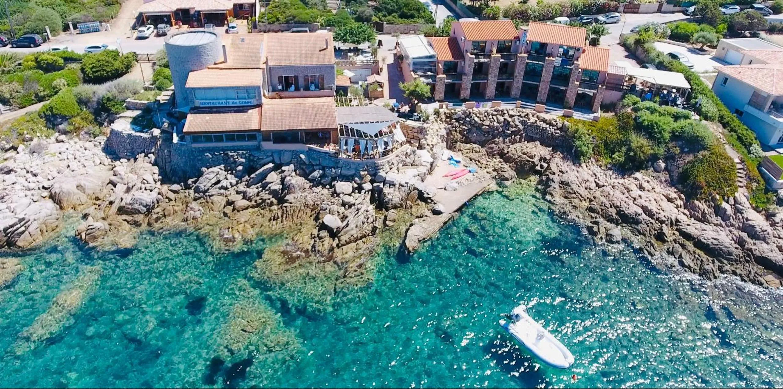 Bird's eye view in Hôtel du Golfe