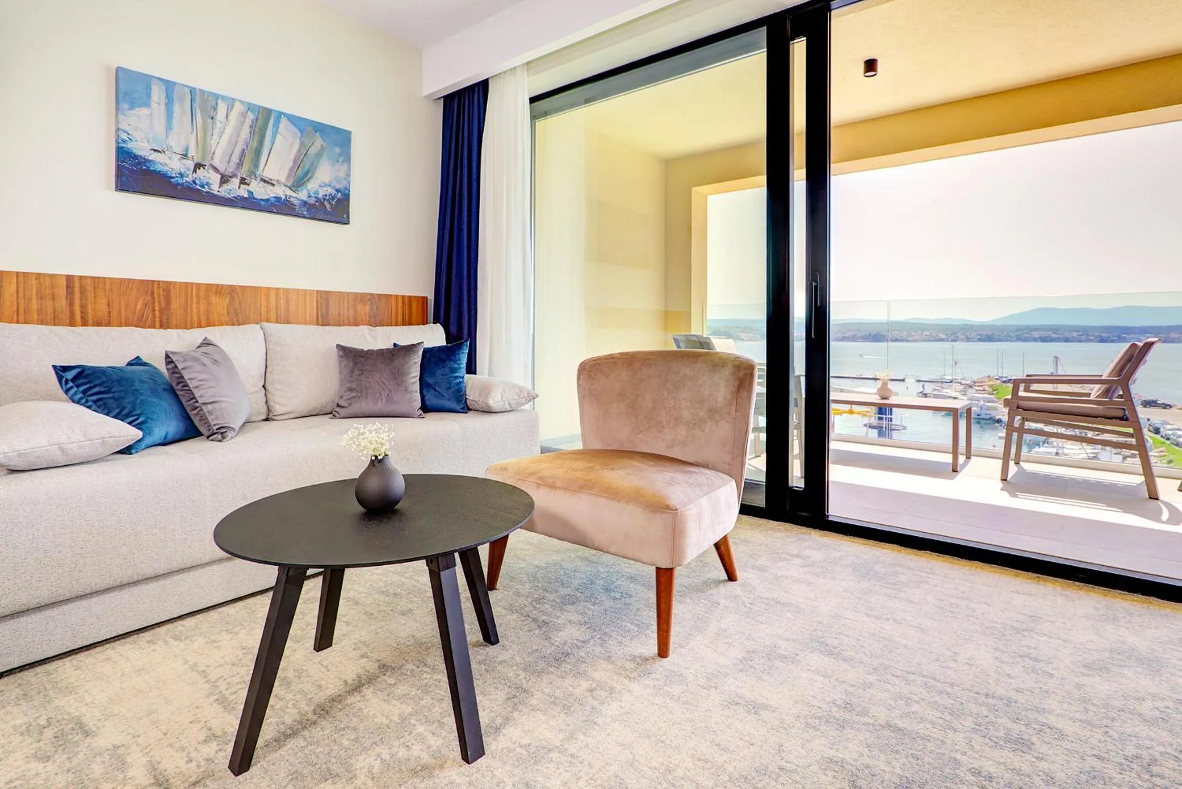 Living room in Luxury Hotel Riva