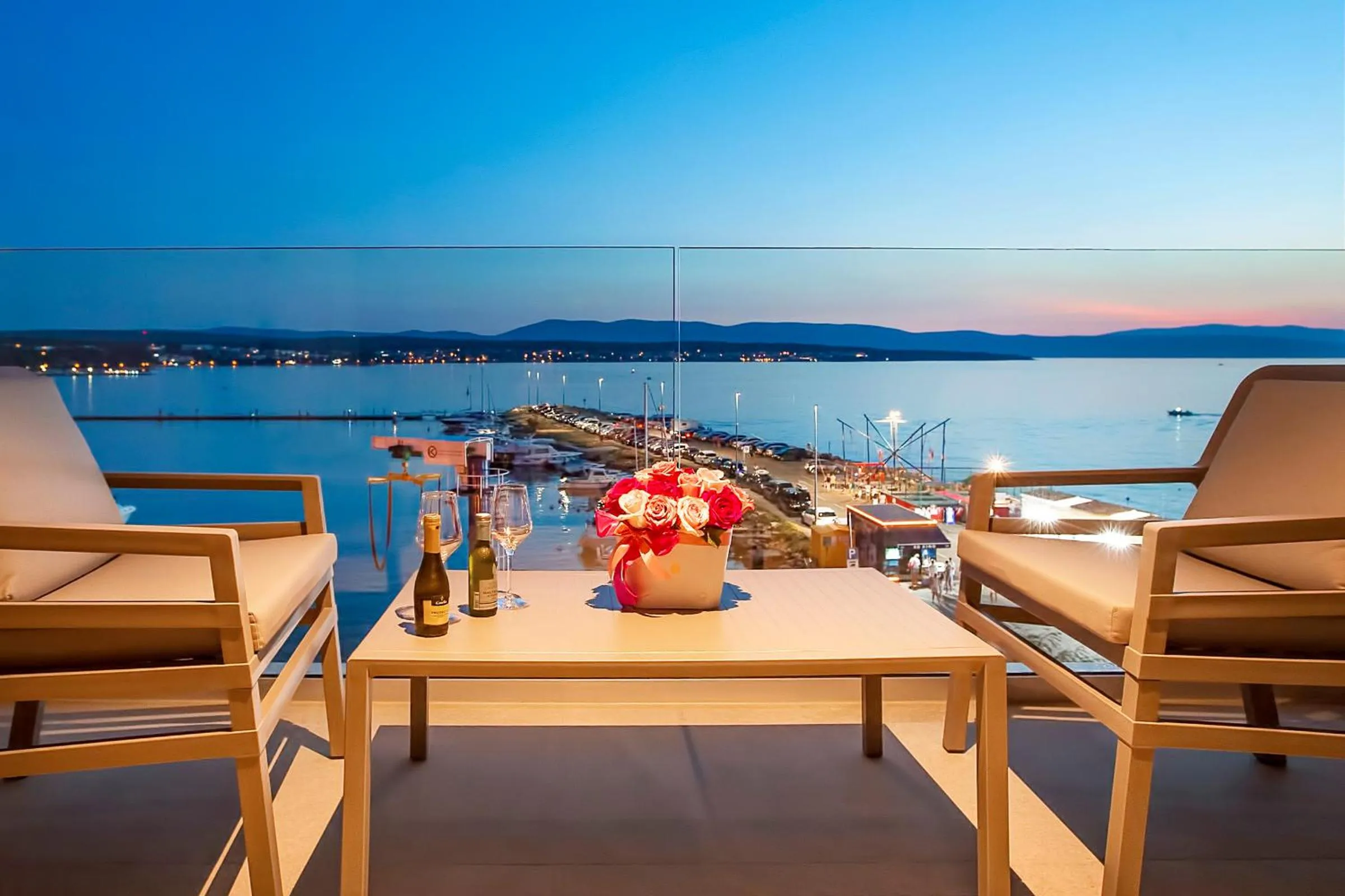 Balcony/Terrace in Luxury Hotel Riva