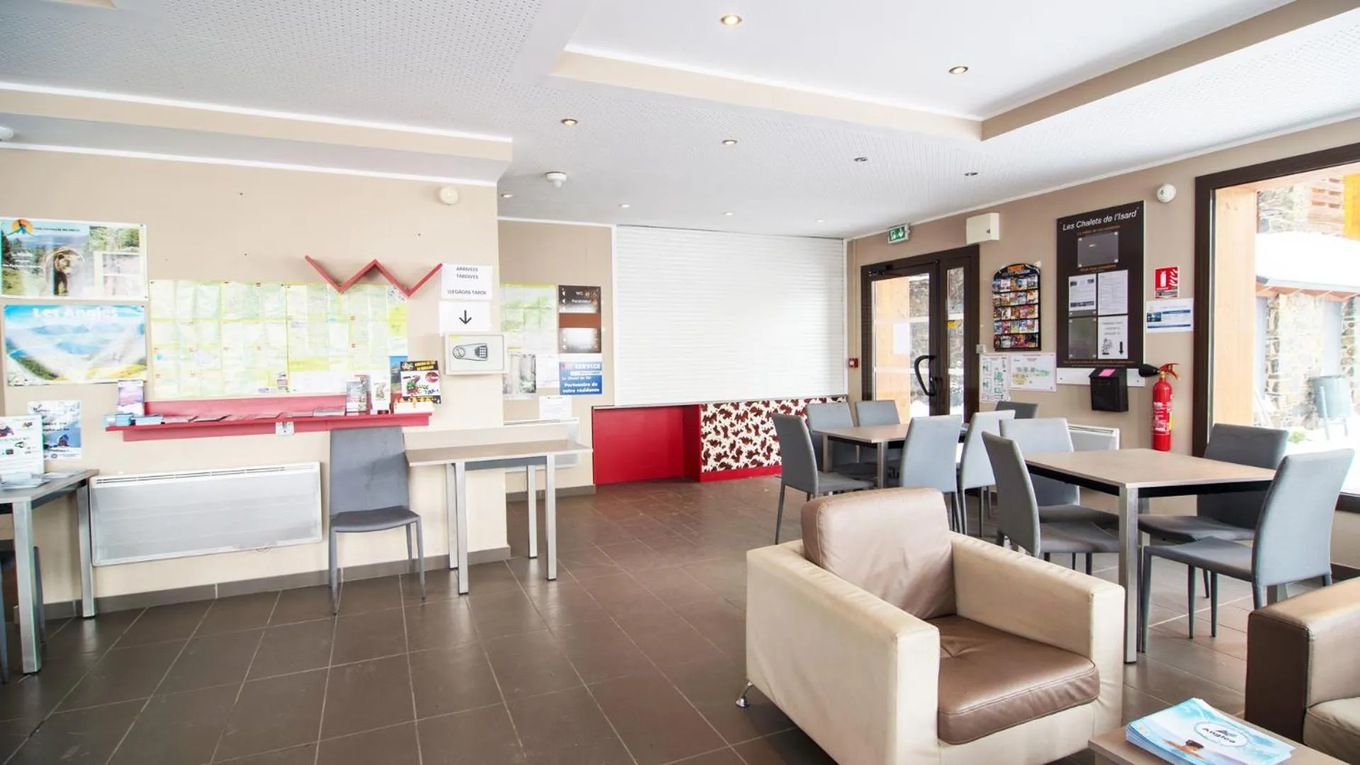 Living room in Vacancéole - Les Chalets de l'Isard