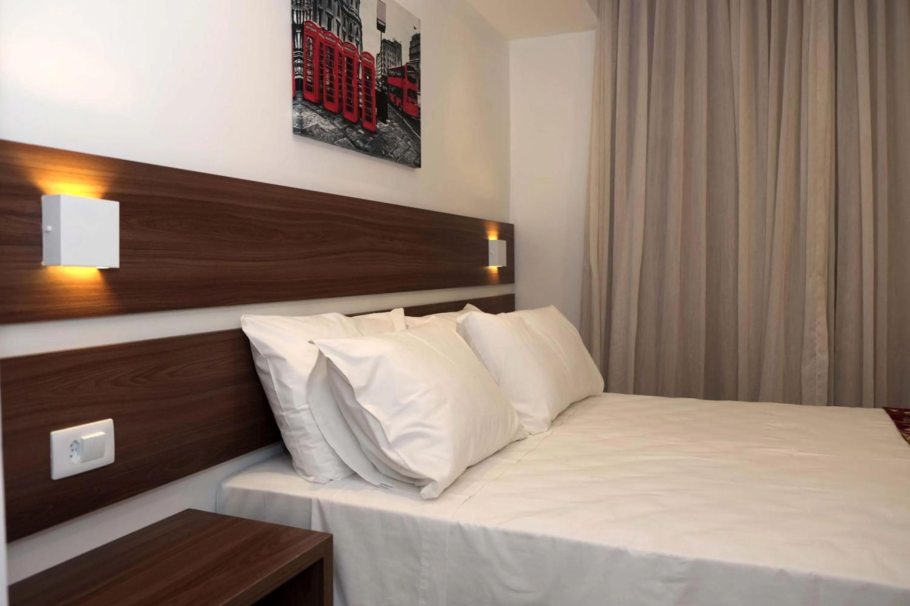 Bed in Apart-Hotel Bella Vida Suítes e Apartamentos