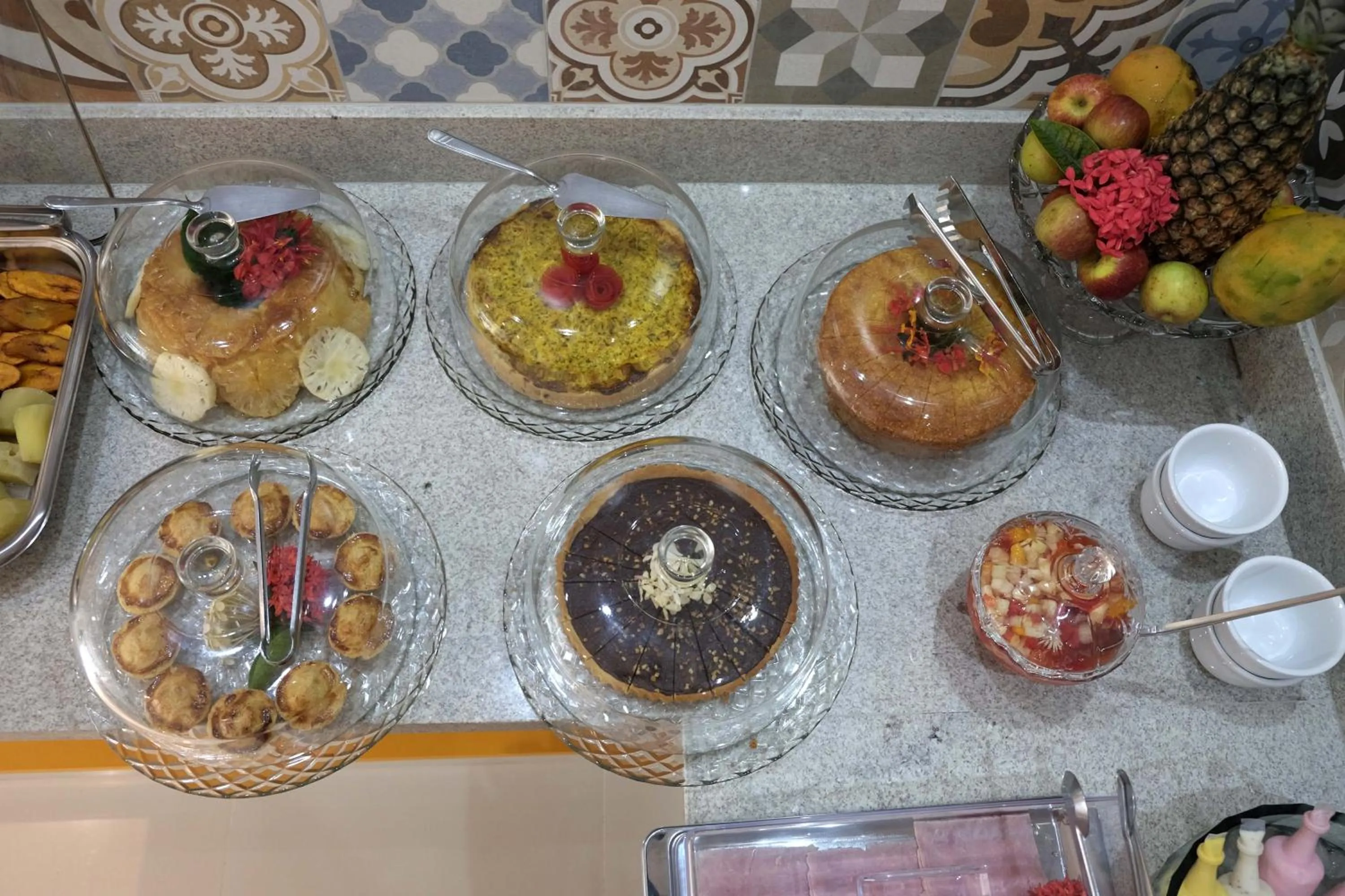 Breakfast in Apart-Hotel Bella Vida Suítes e Apartamentos