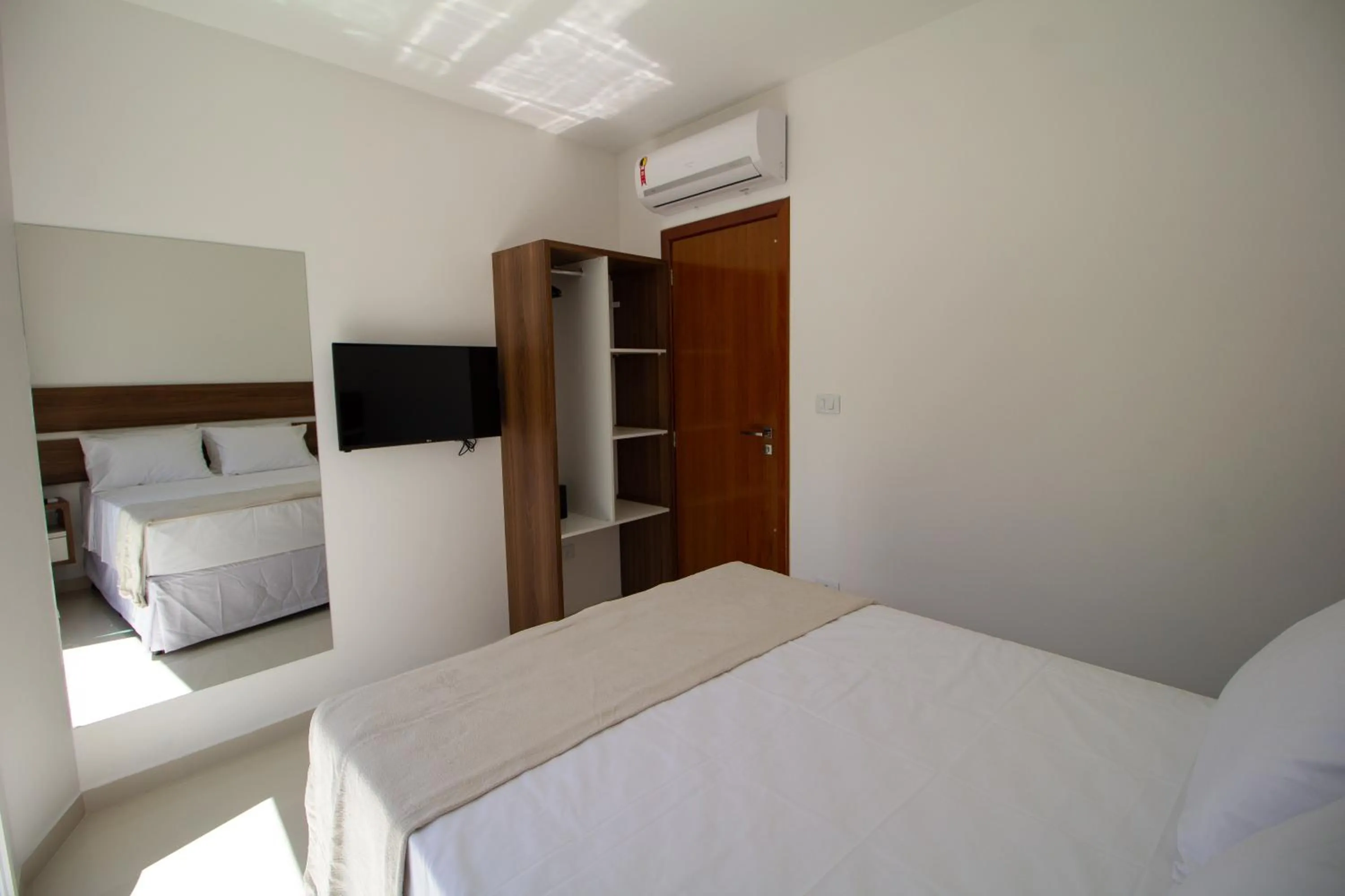 Bed in Apart-Hotel Bella Vida Suítes e Apartamentos