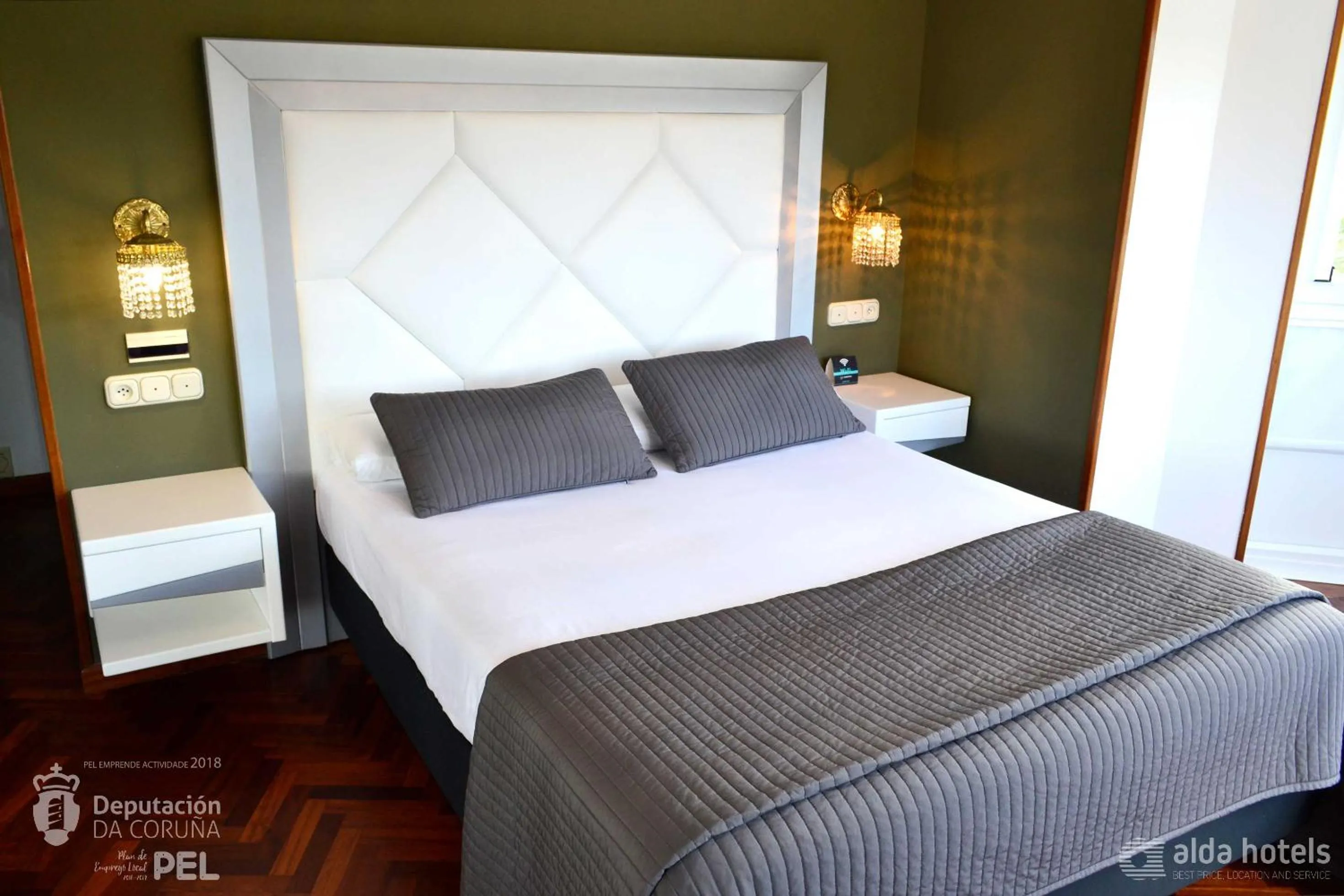 Photo of the whole room, Bed in Hotel Alda Santa Cristina