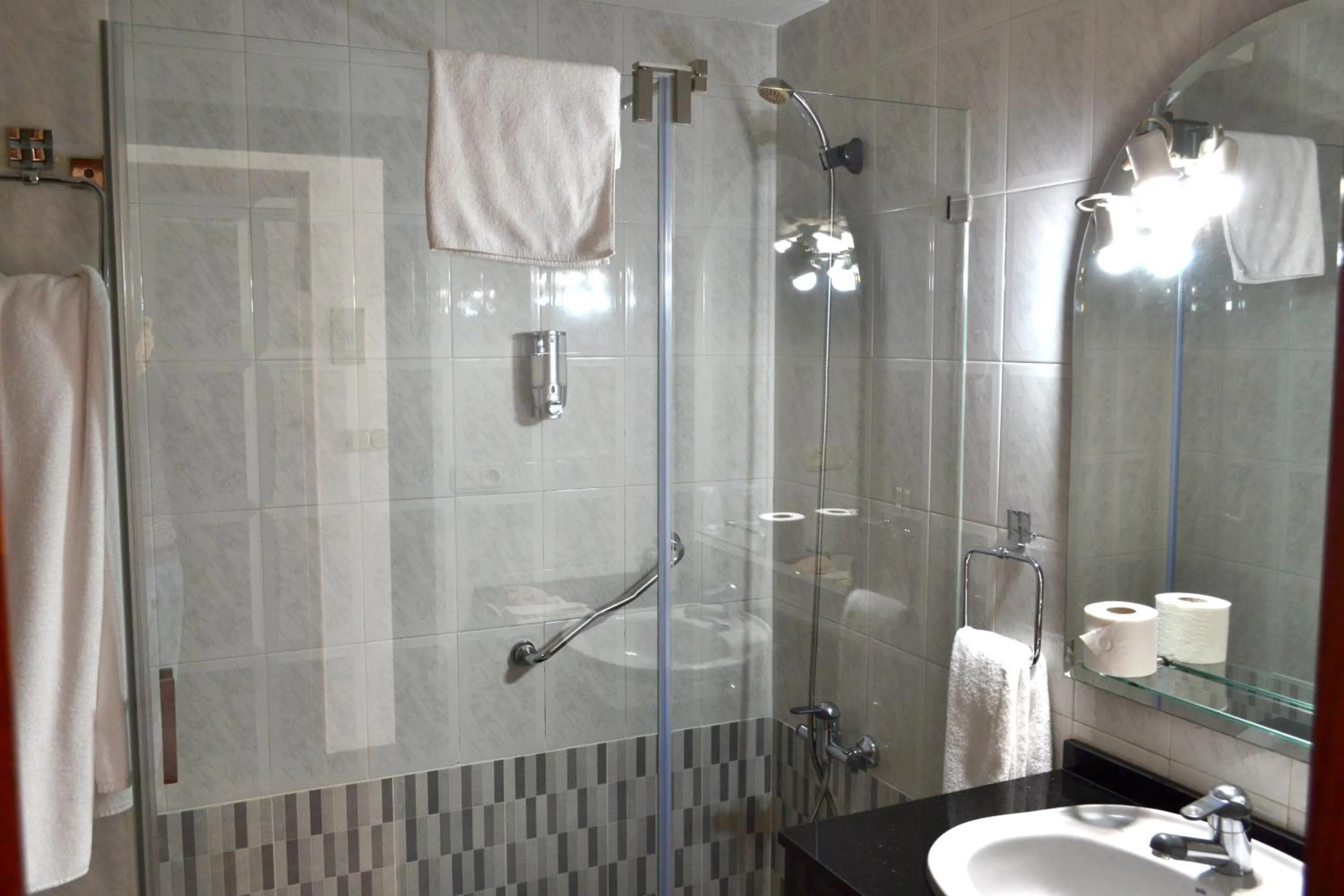 Bathroom in Hotel Alda Santa Cristina