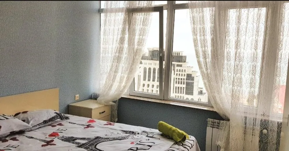 Bed in Sea Luxury Apartment
