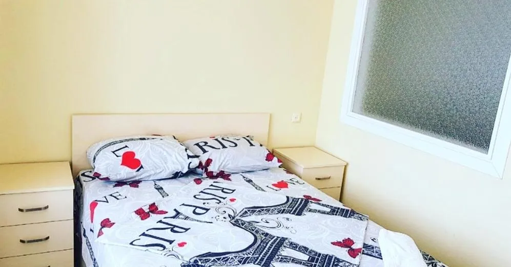 Bed in Sea Luxury Apartment