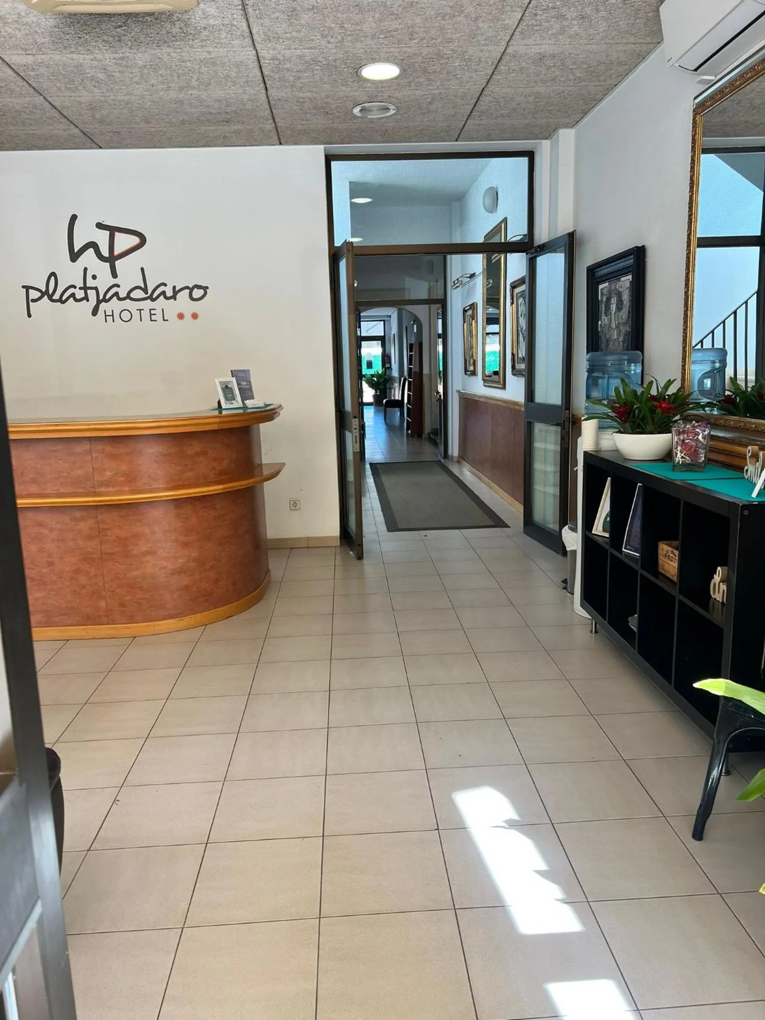 Lobby or reception in Hotel Platja d'Aro