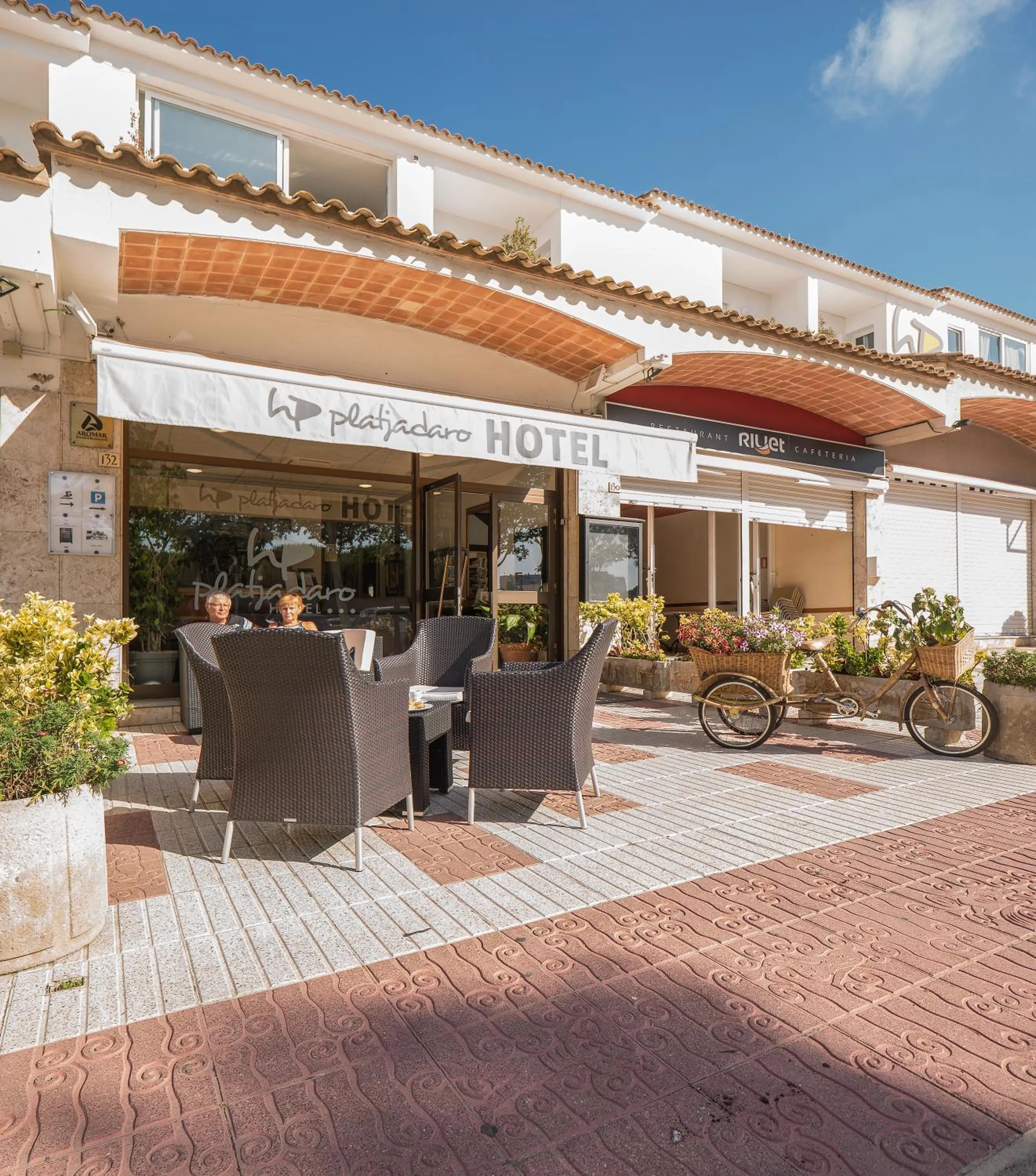 Lobby or reception in Hotel Platja d'Aro