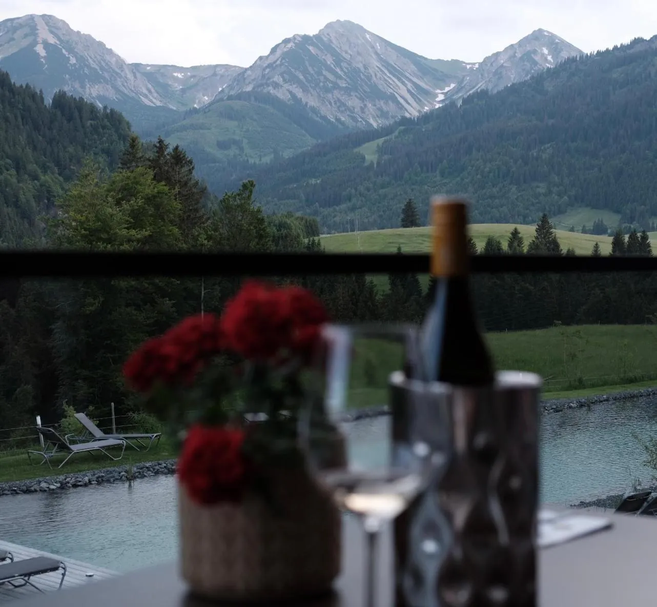 Balcony/Terrace in Ruhehotel & Naturresort Rehbach - Adults only