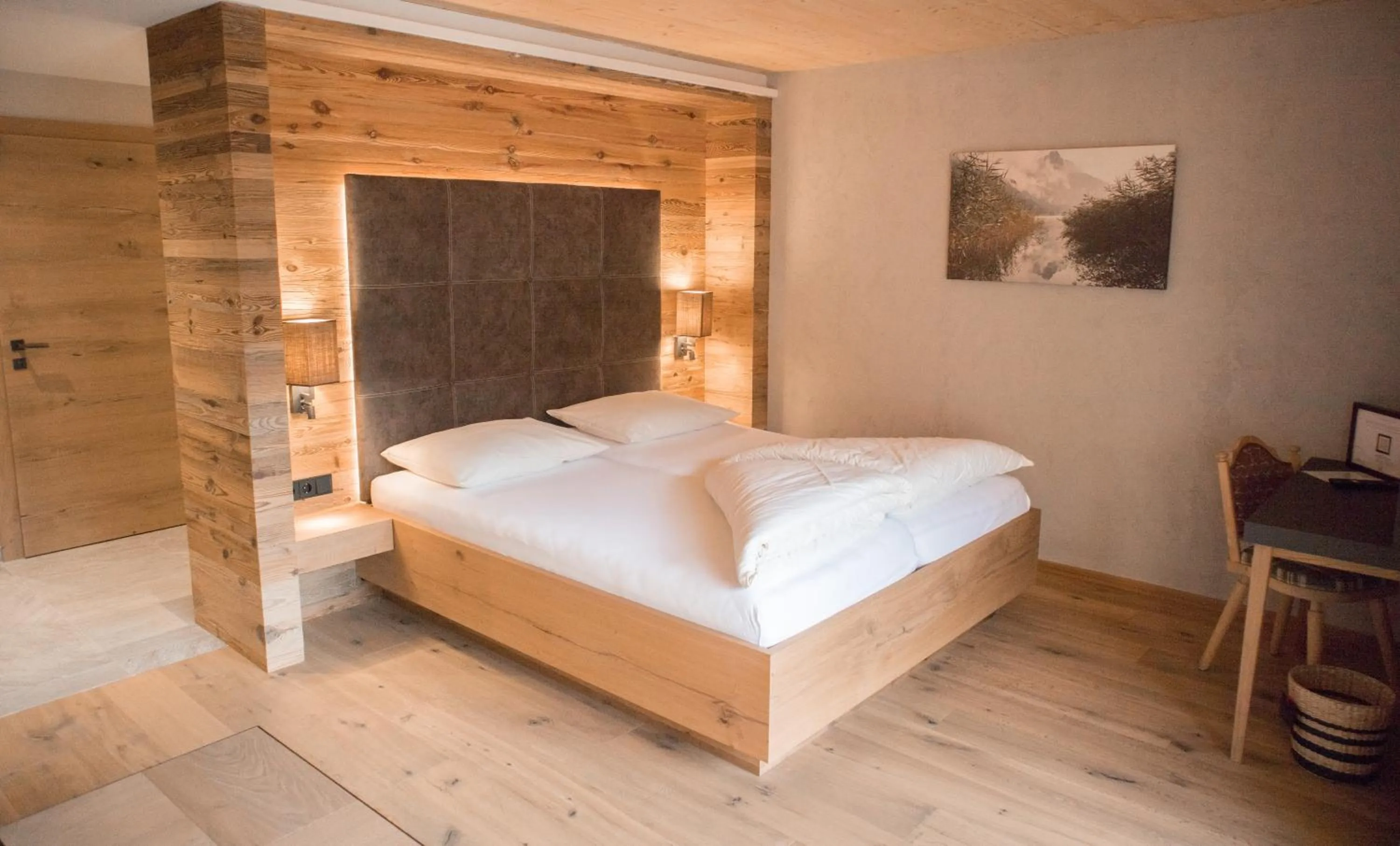 Bedroom, Bed in Ruhehotel & Naturresort Rehbach - Adults only
