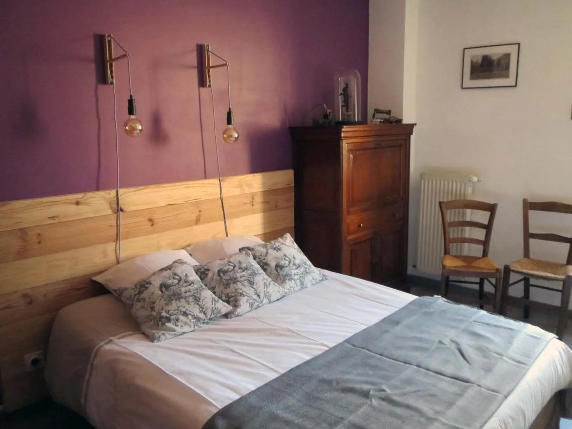 Bed in AUBERGE GAILLARD