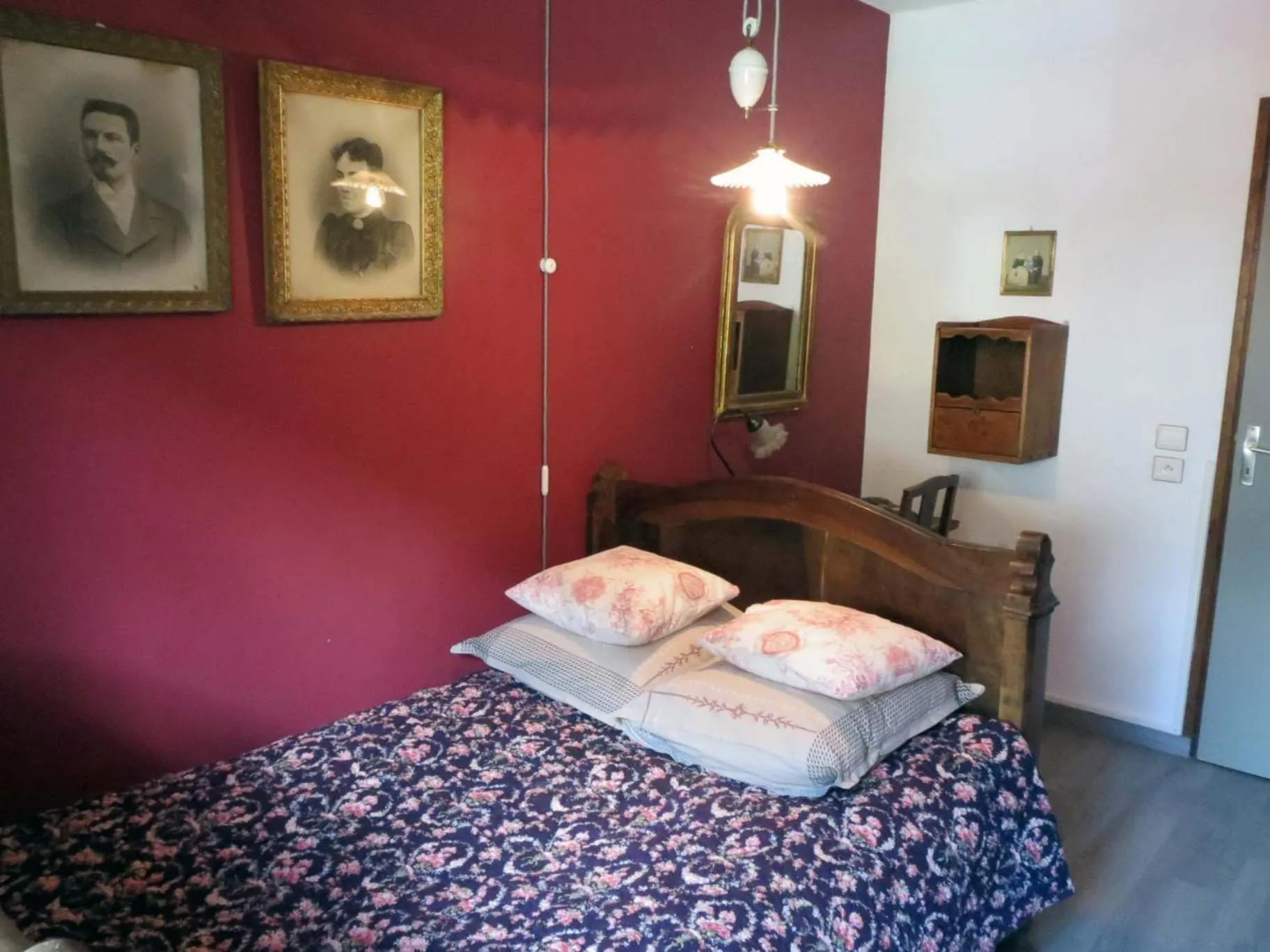 Bed in AUBERGE GAILLARD