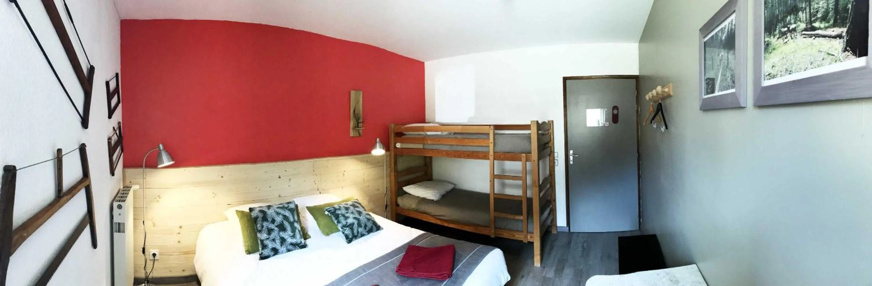 Bed in AUBERGE GAILLARD