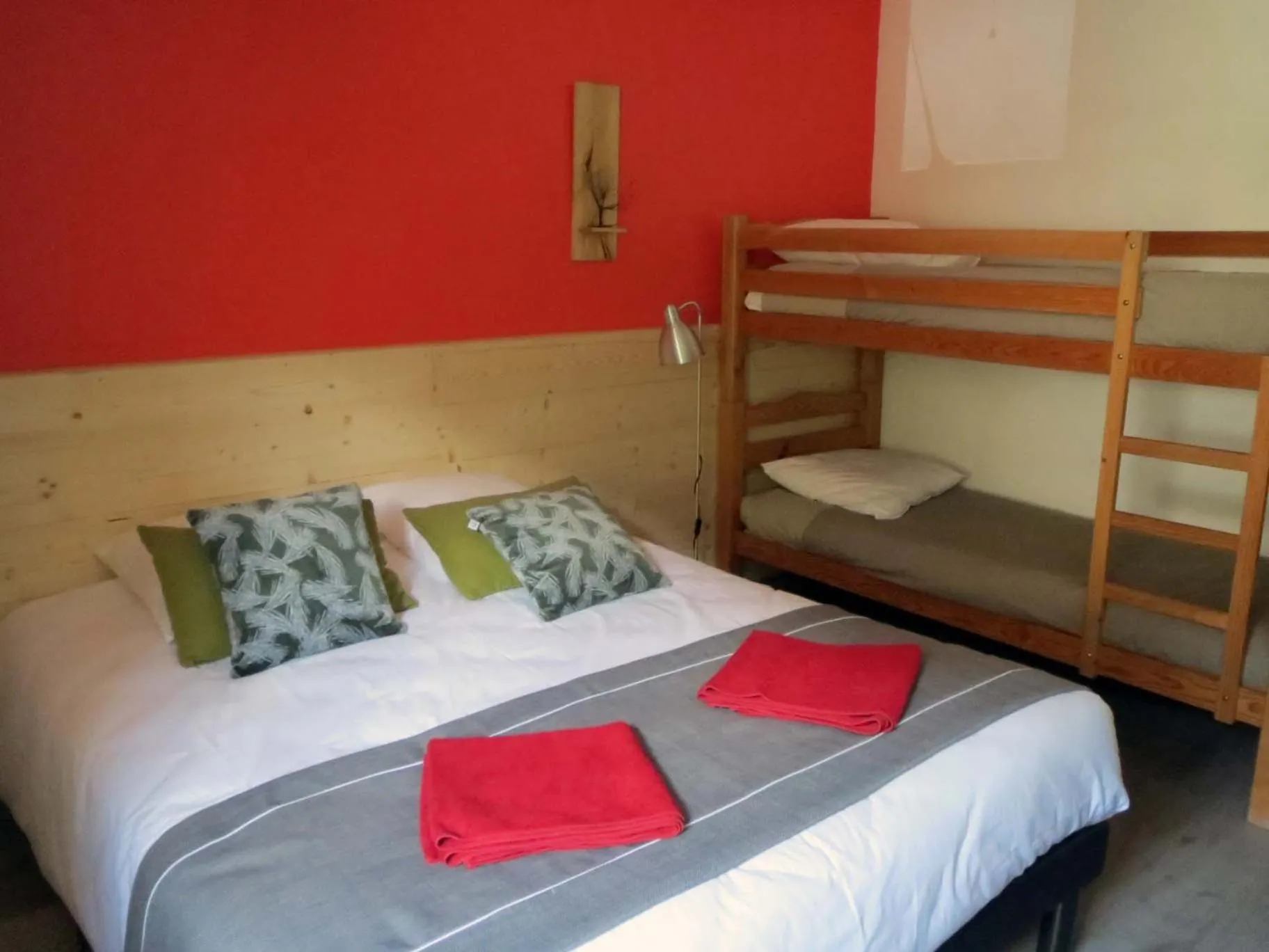 Bed in AUBERGE GAILLARD